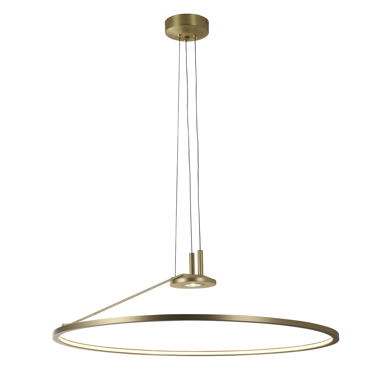 Dawn Matt Gold LED Pendant