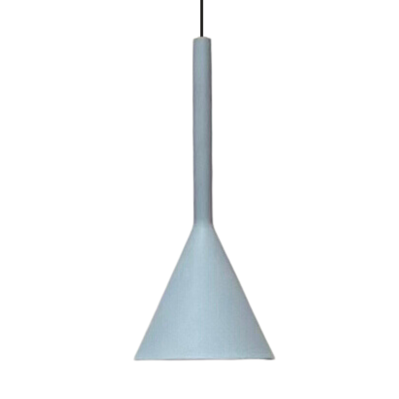 Blush Grey Cone Pendant Light
