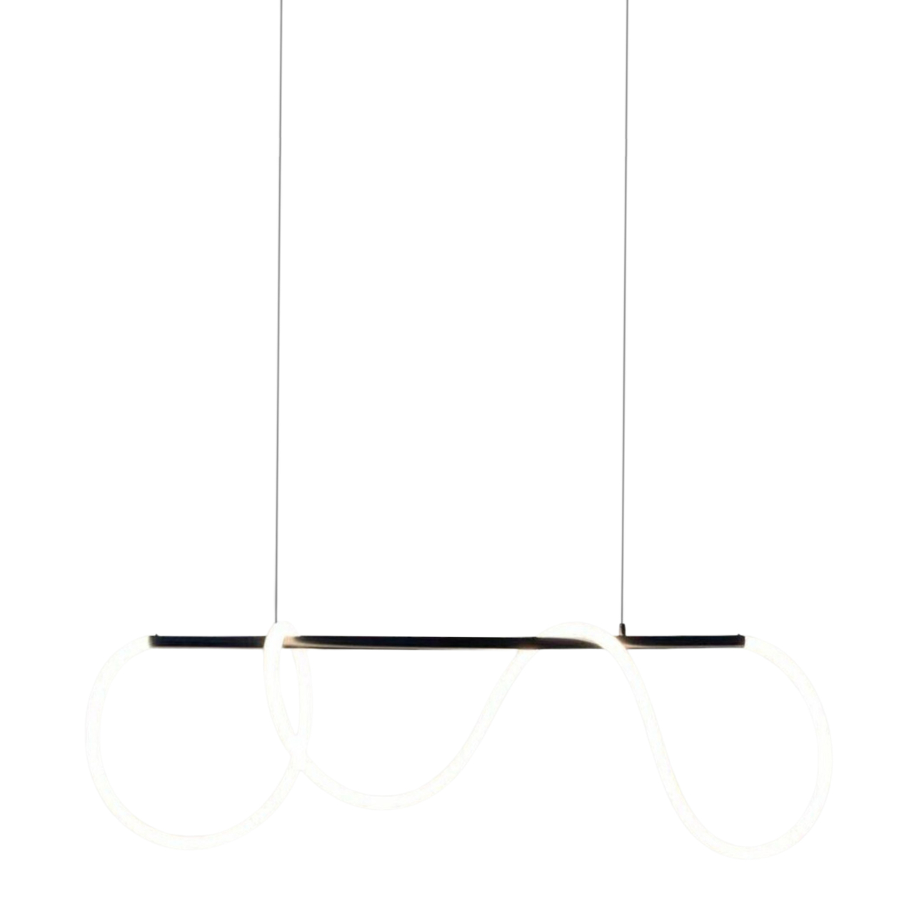 Joan Decorative Black Linear Pendant