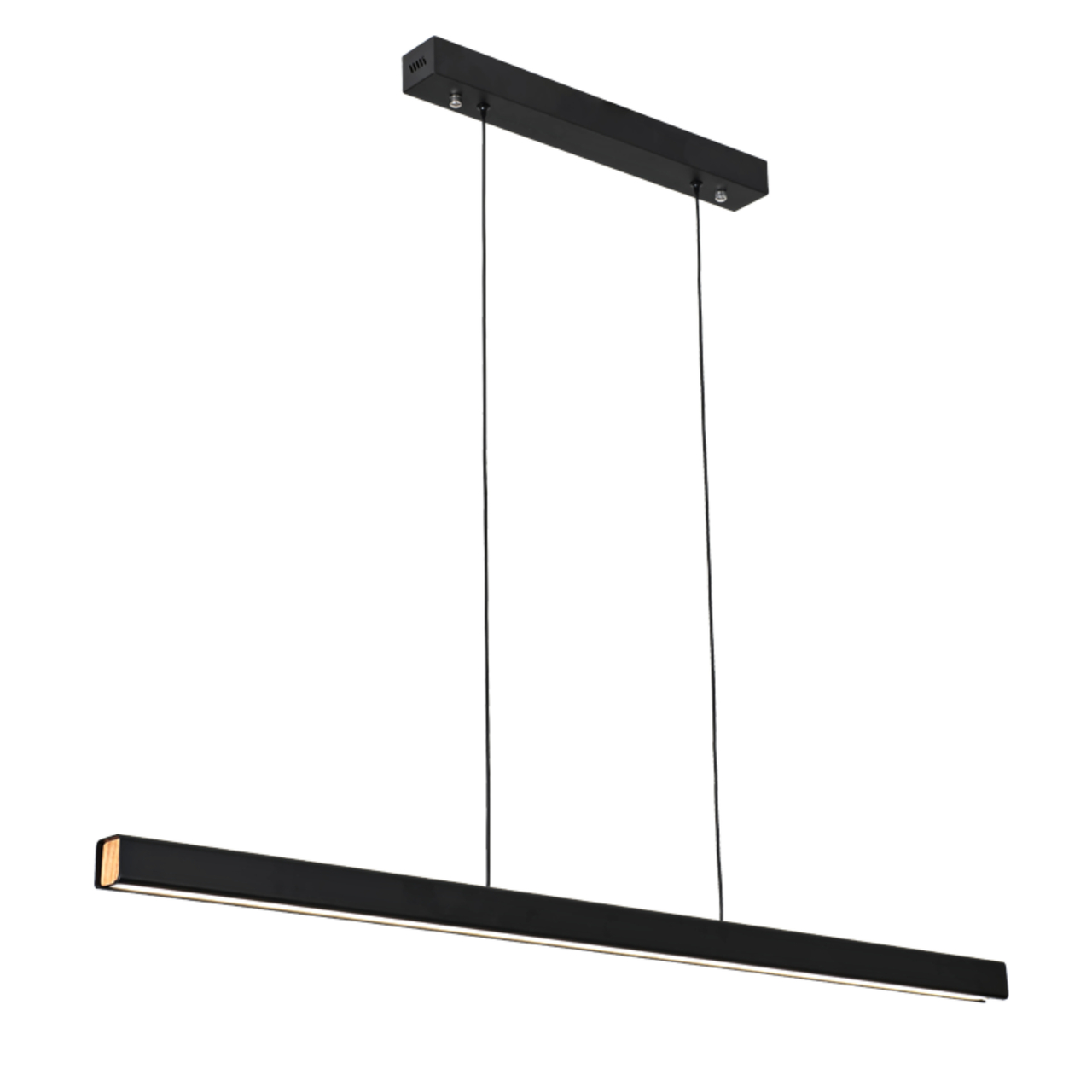 LUND Black Linear LED Pendant
