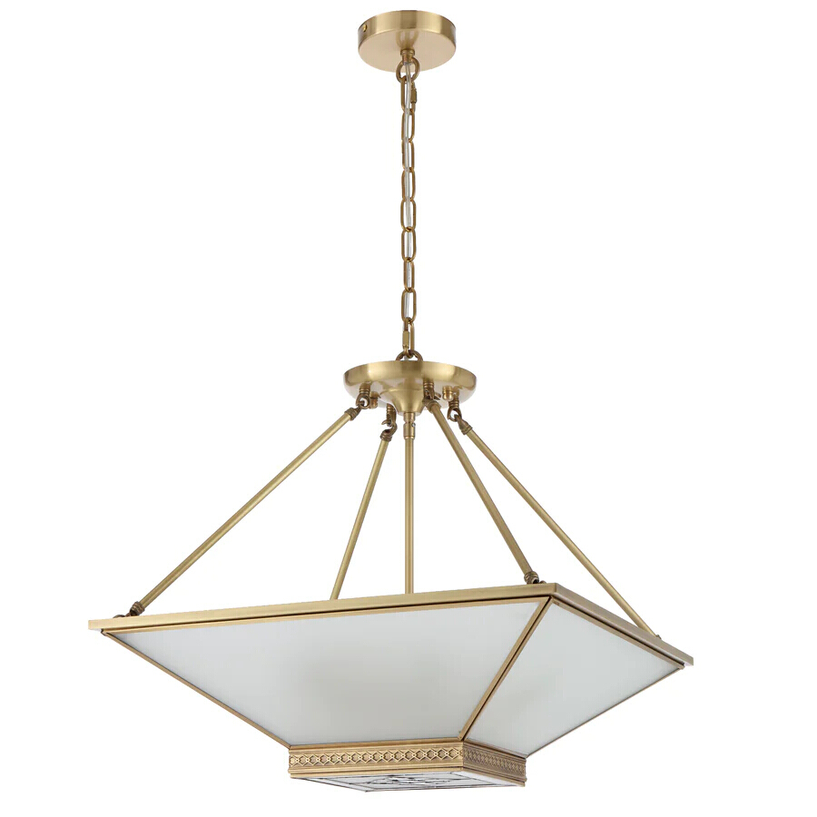 Budapest Solid Brass Artisan Pendant Light
