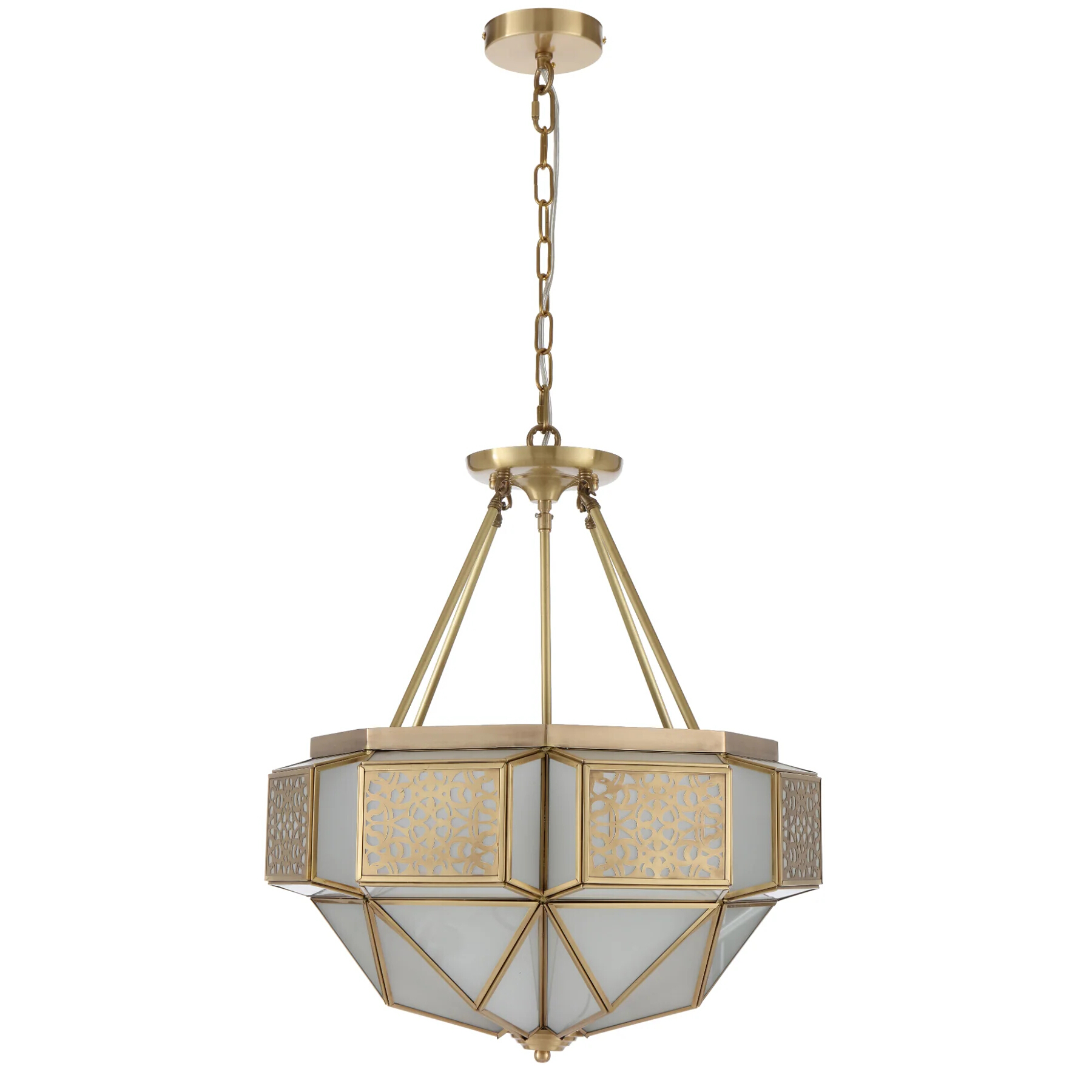 Orianna Brass Artisan Pendant Light