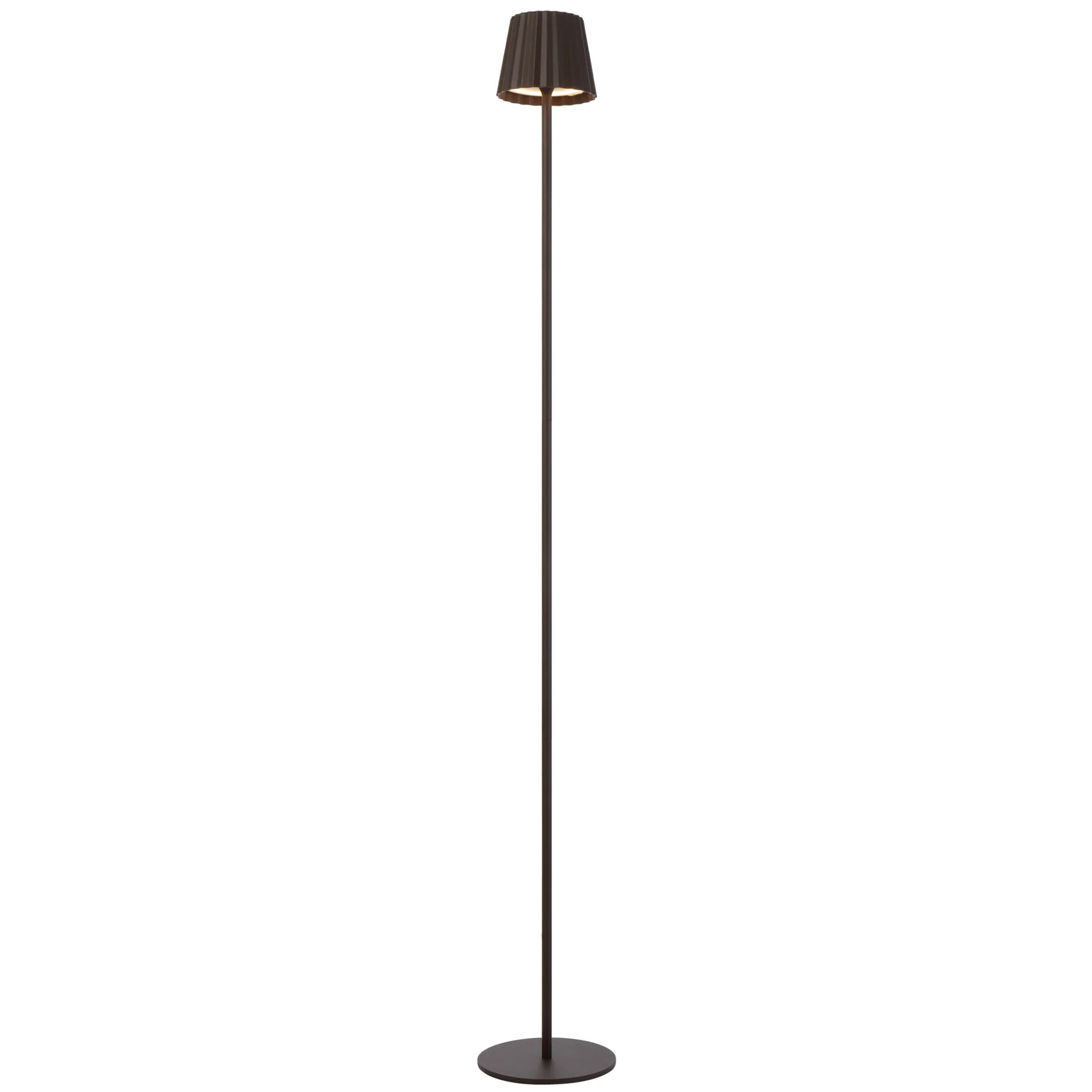 Mainz Brown Rechargeable LED Floor Lamp