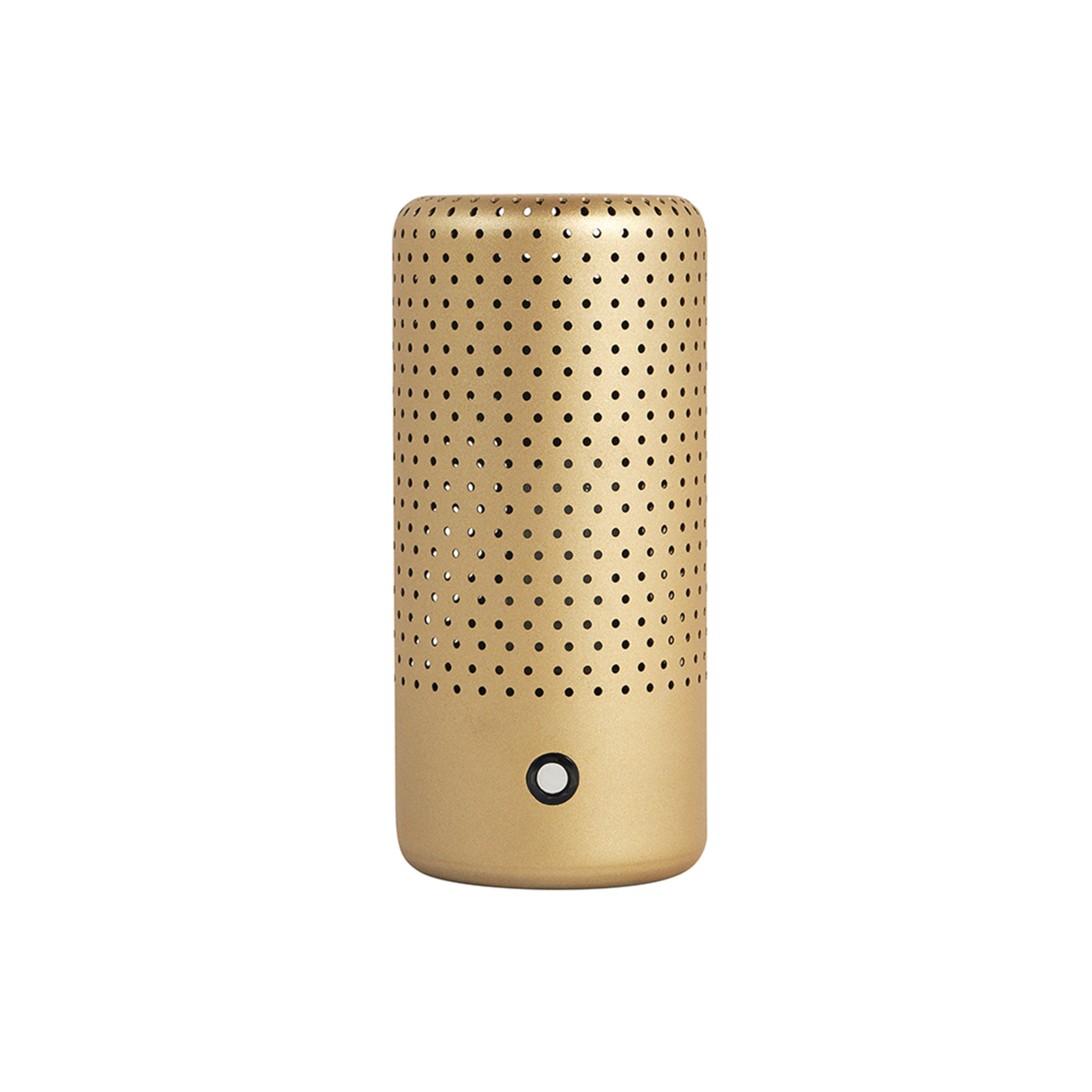 Grid Gold Mesh Portable Table Lamp