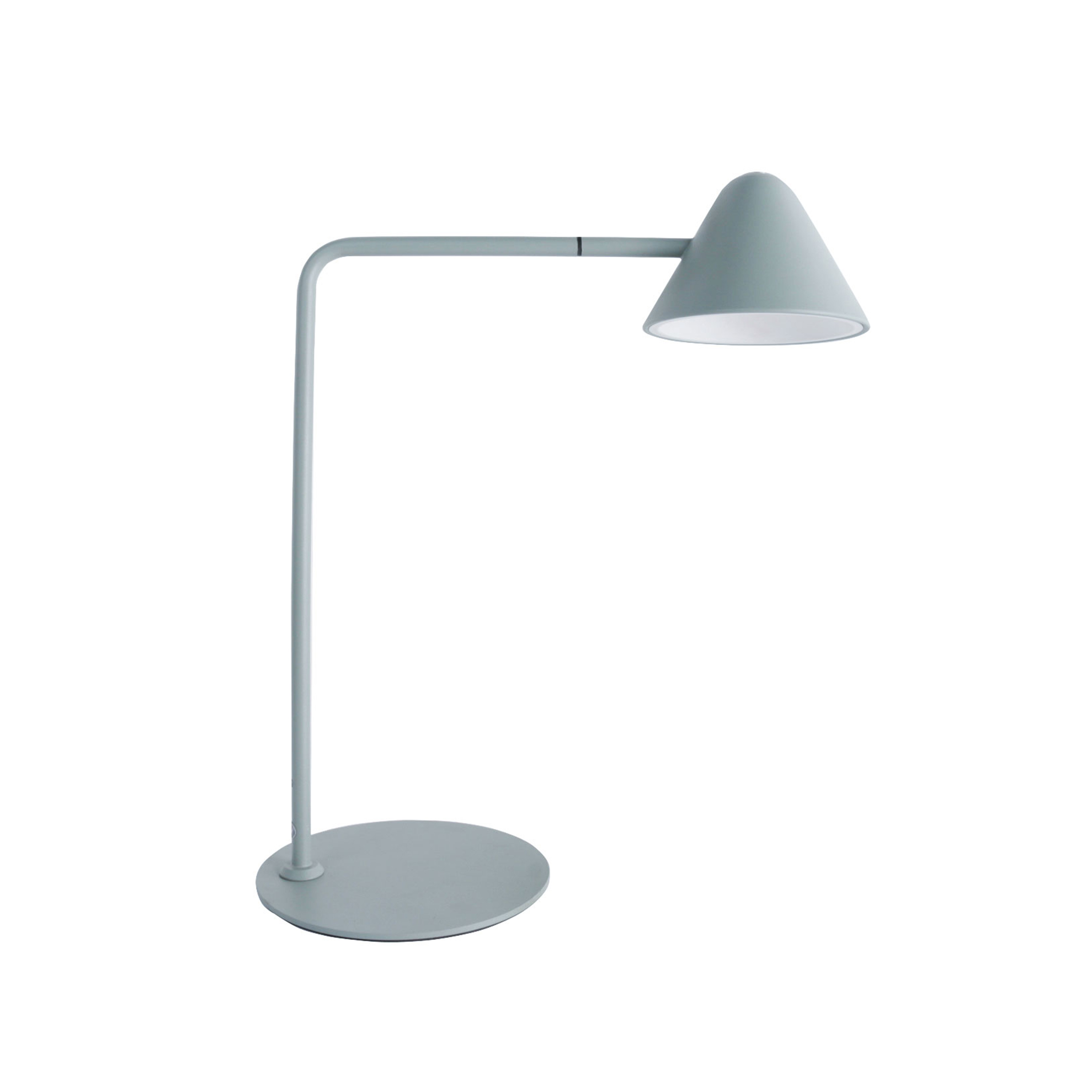Pole Office Blue Geometric Table Lamp