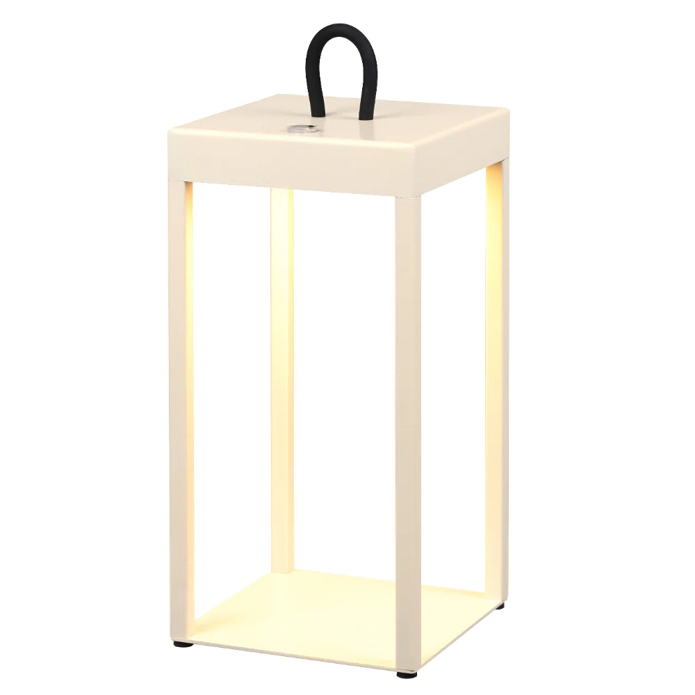 Vestland Beige Portable and Rechargeable Table Lamp