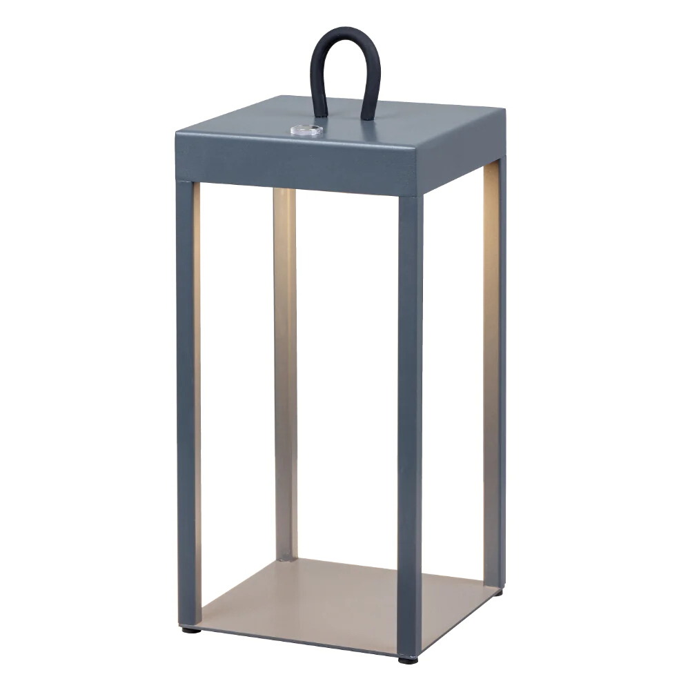 Vestland Grey Portable and Rechargeable Table Lamp