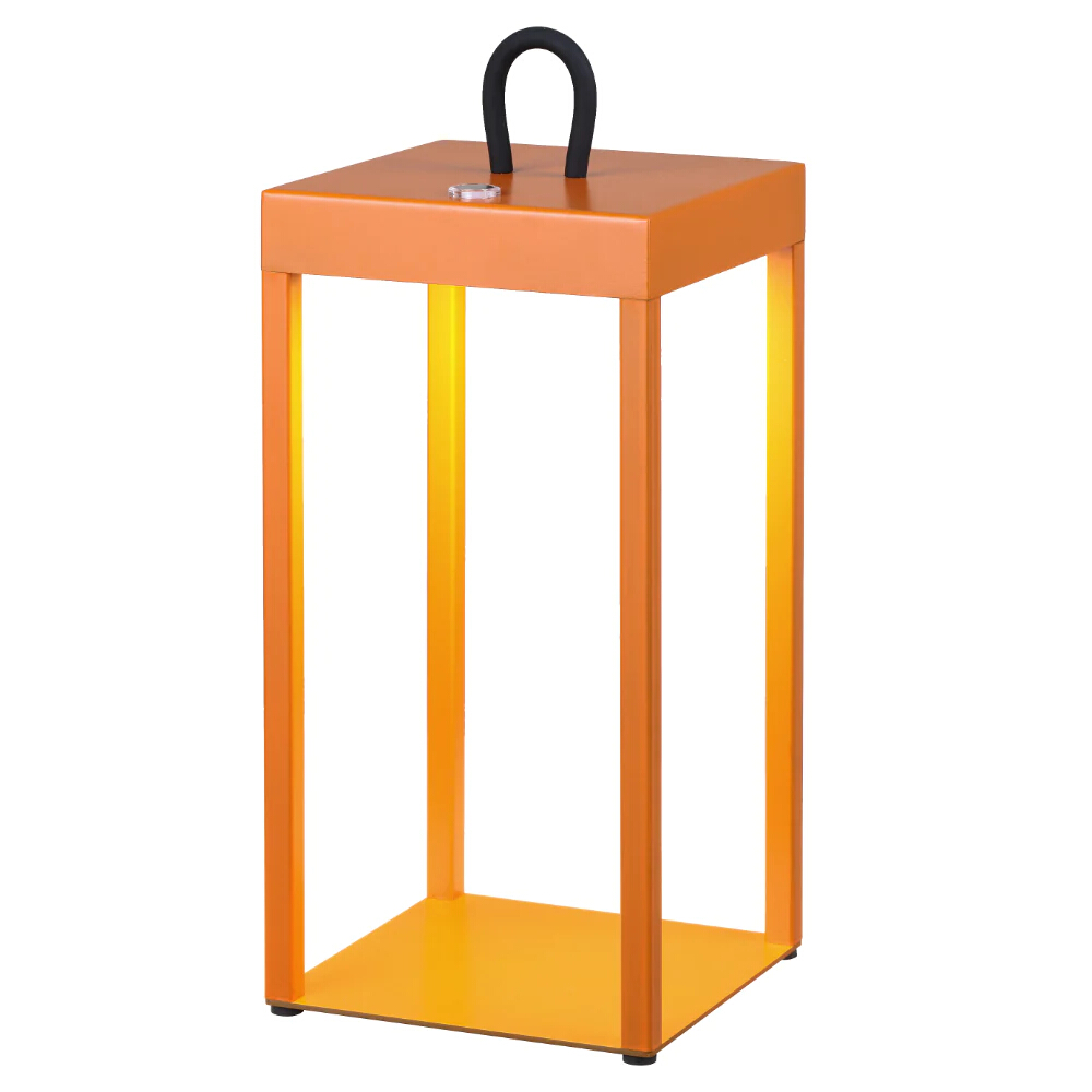 Vestland Orange Portable and Rechargeable Table Lamp