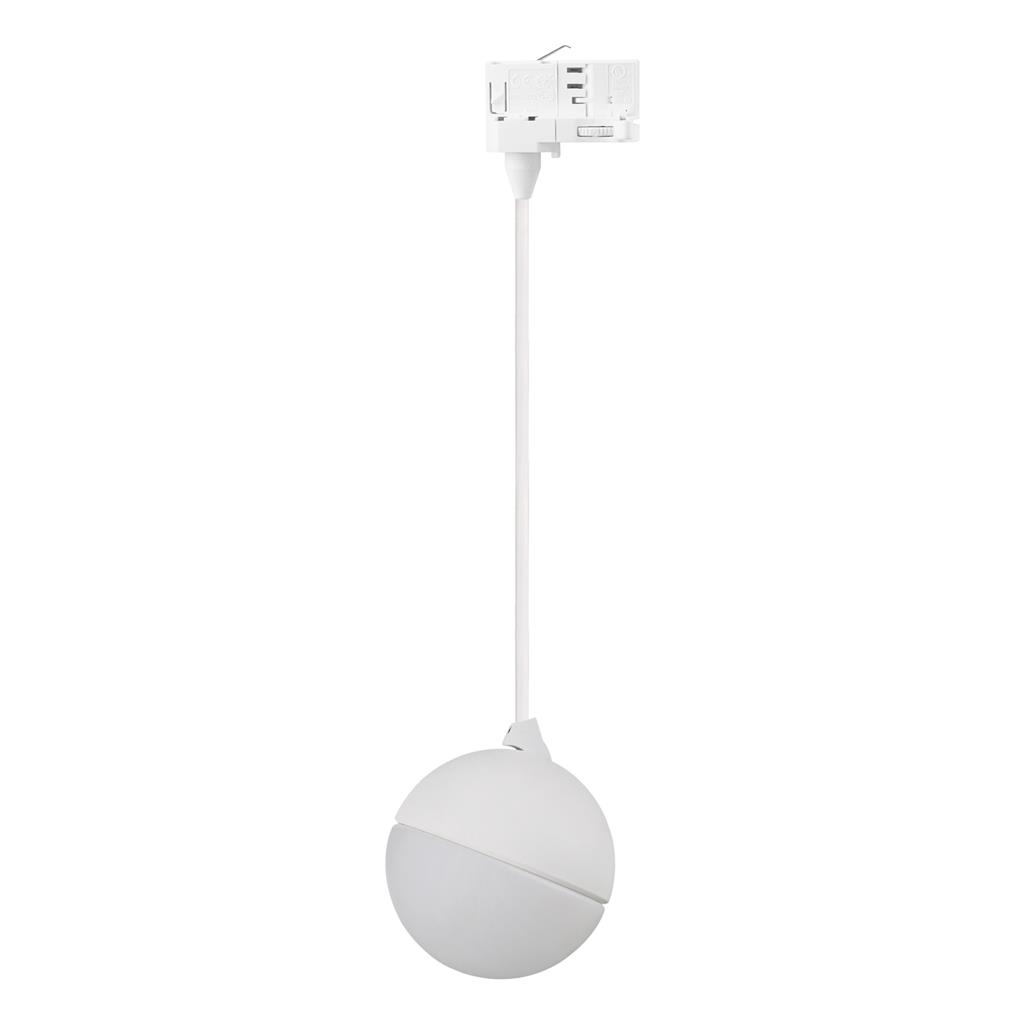 Moon White 3CCT LED Opal Track Pendant Light