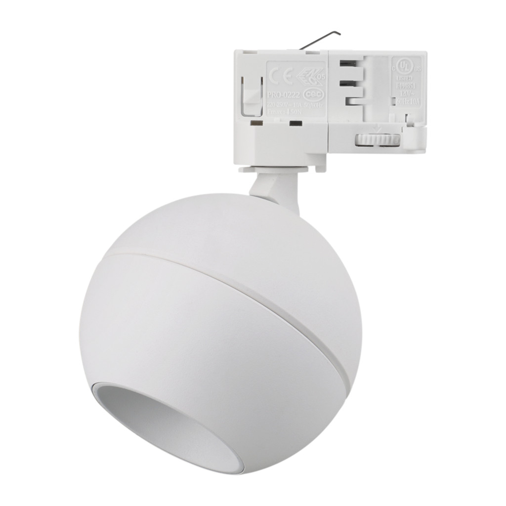 Moon White 3CCT LED Spot Track Light Head