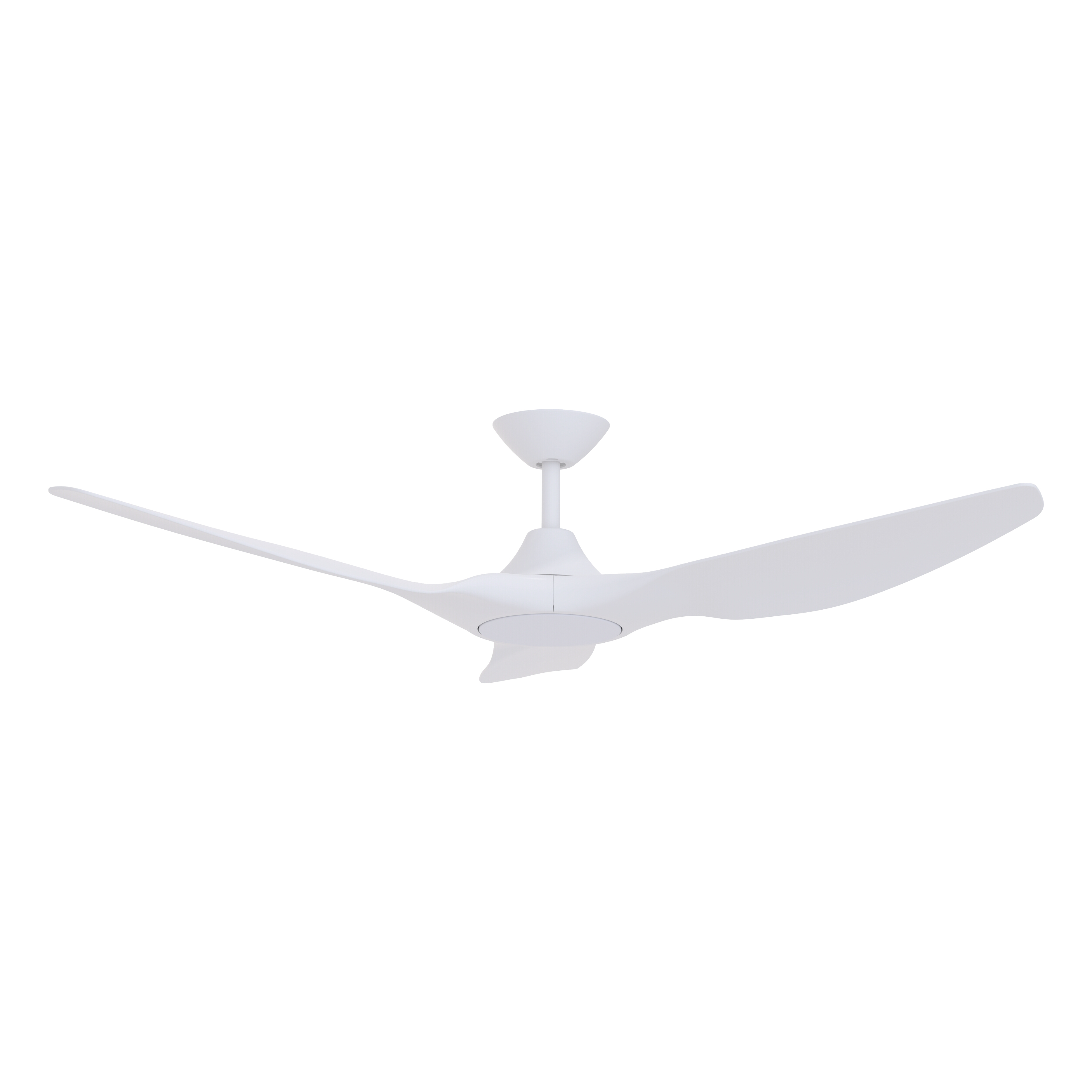 Strike 60" All White DC Ceiling Fan