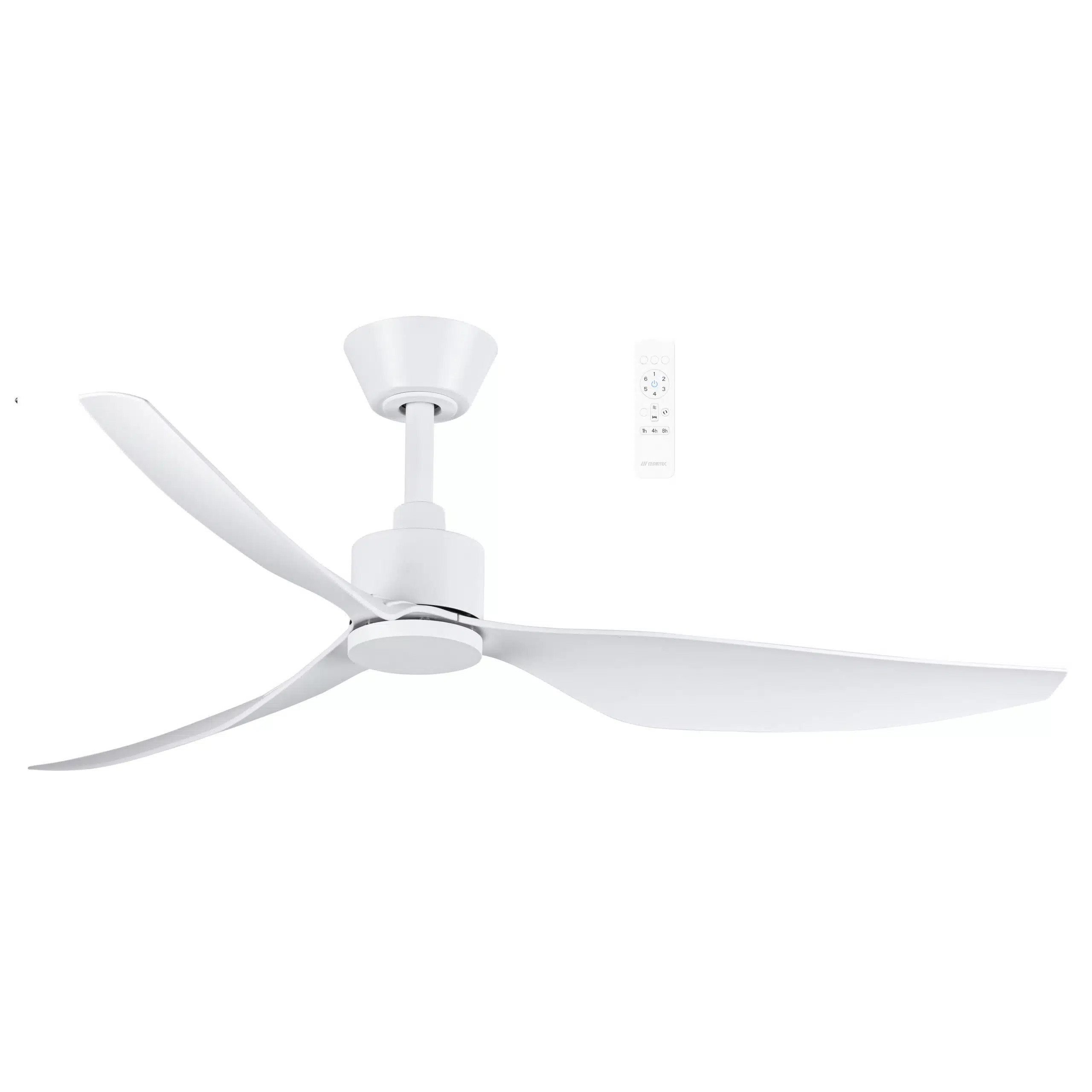 Genoa 50" Matt White Smart DC Ceiling Fan