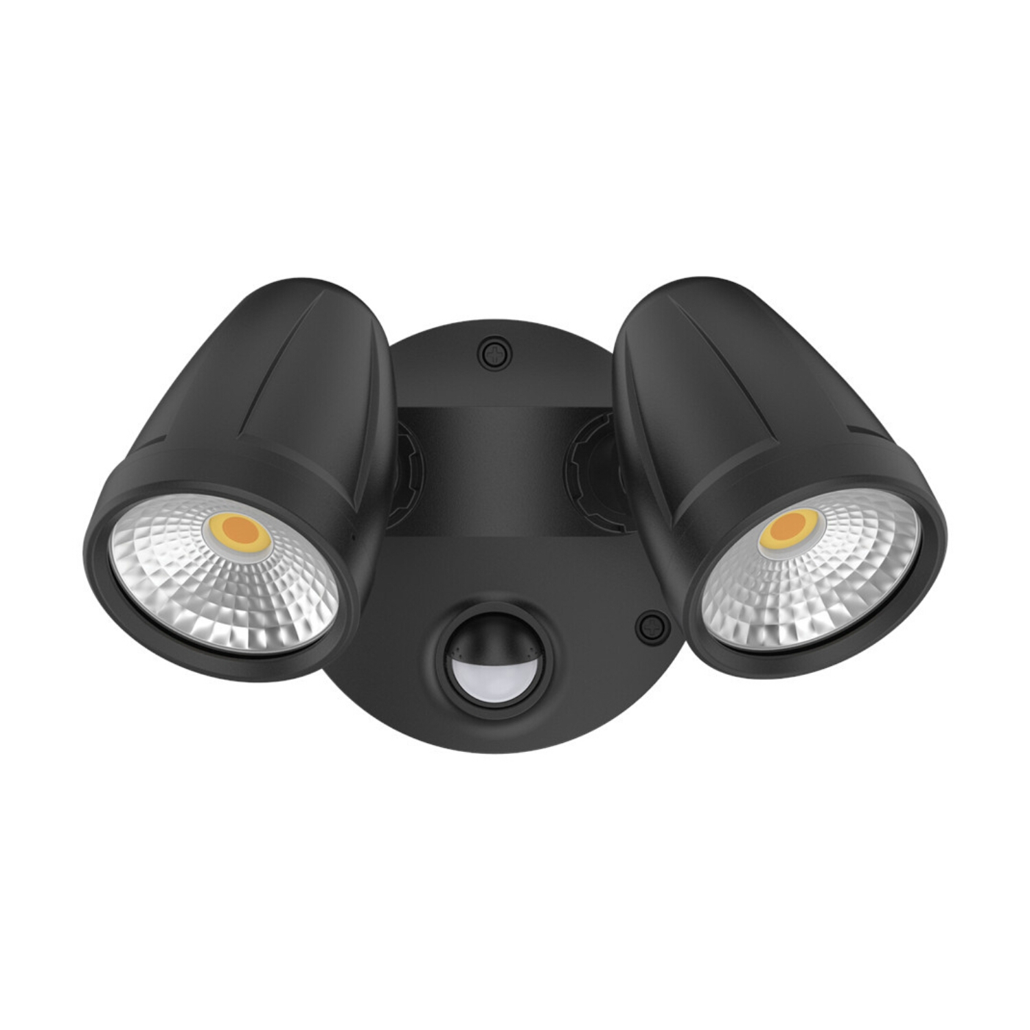 Muro Max 32W Black Twin CCT LED Security Spotlight with Sensor