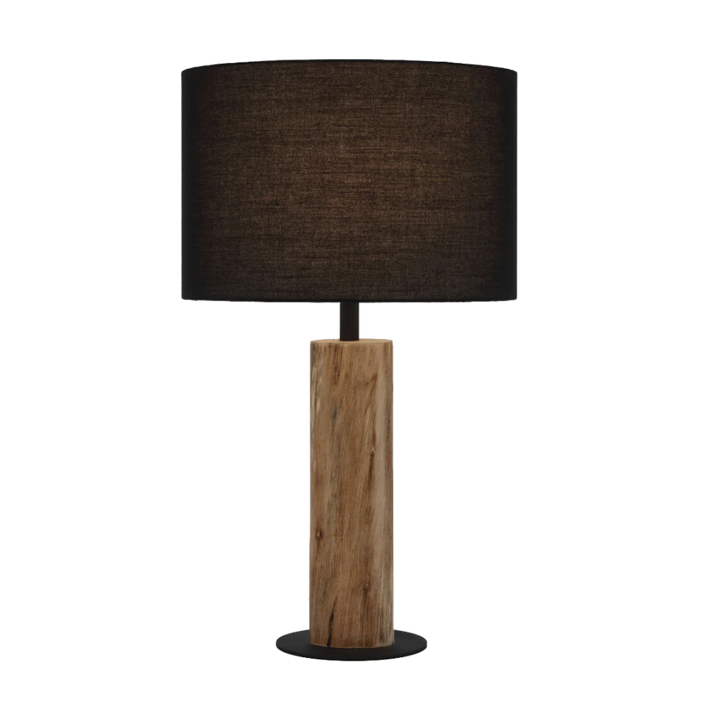 Calgary Modern Scandinavian Wood Table Lamp