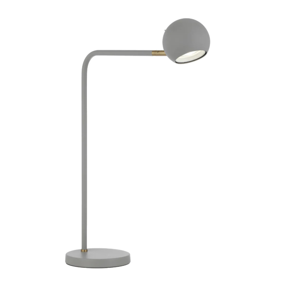 Jena Rotatable Head Grey Table Lamp