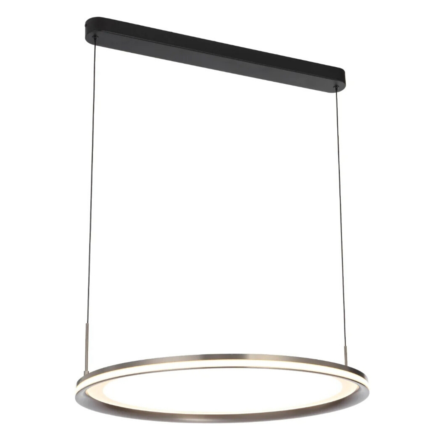Fremont Pearl Grey Dimmable Ring LED Pendant