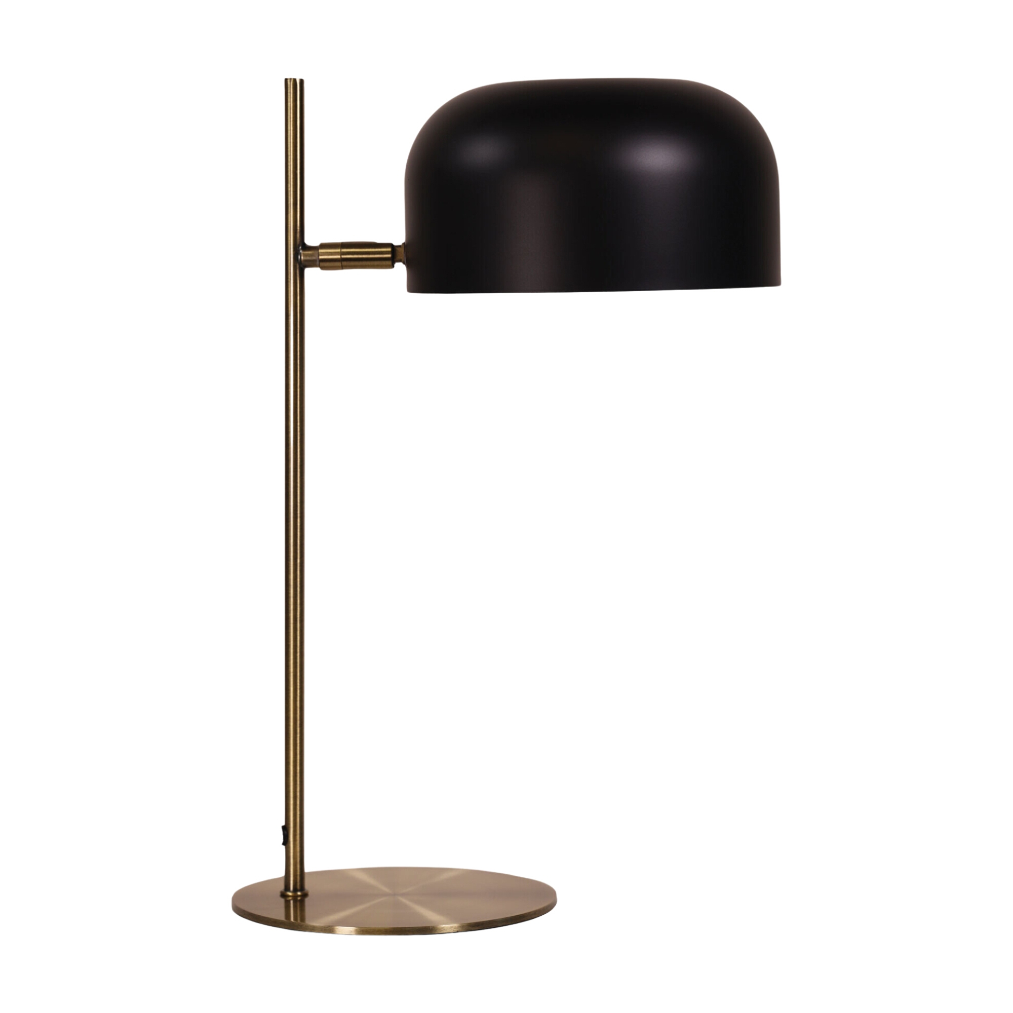 Georgina Black Brass Metal Desk Lamp