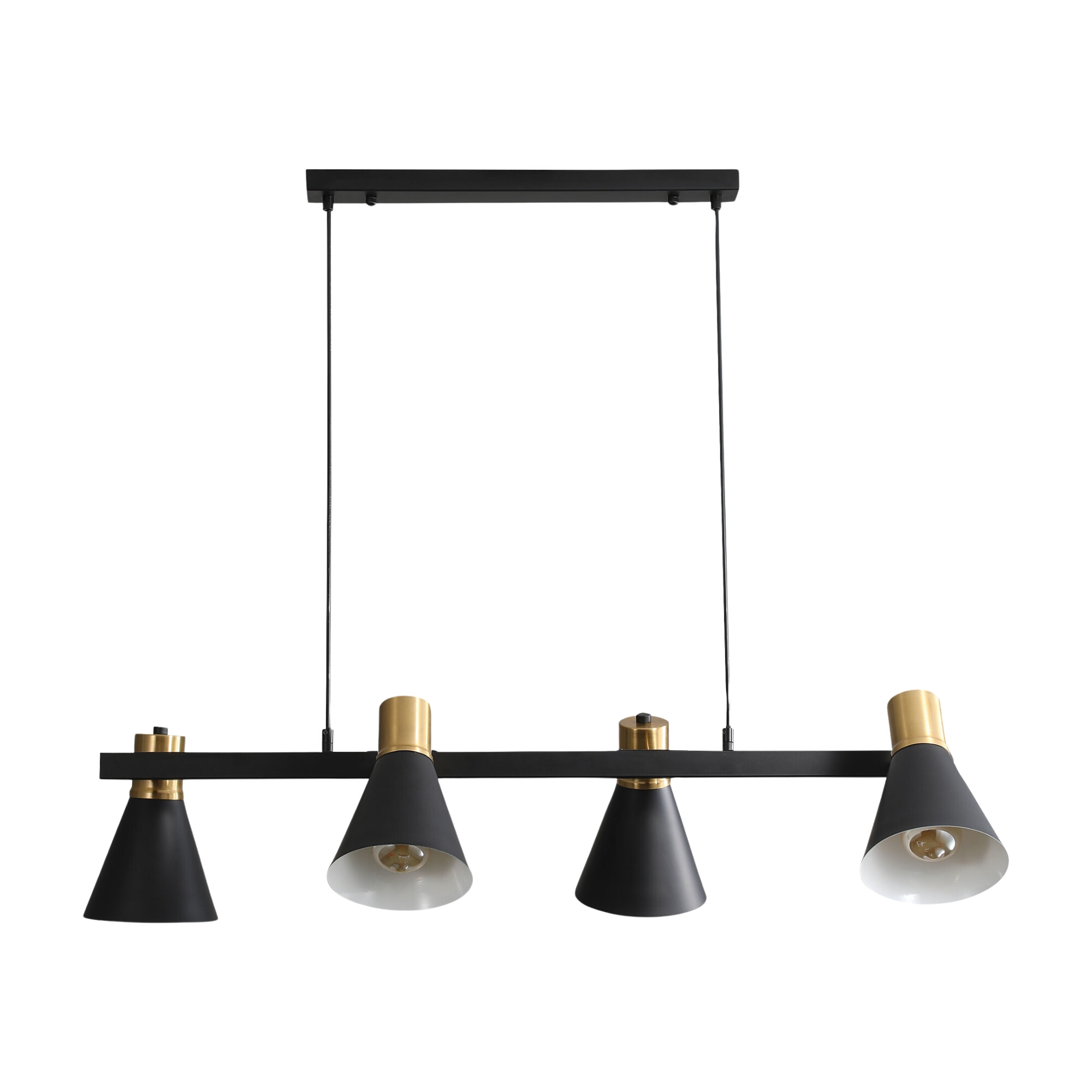 Novo Cone Spotlights Bar Cluster Pendant