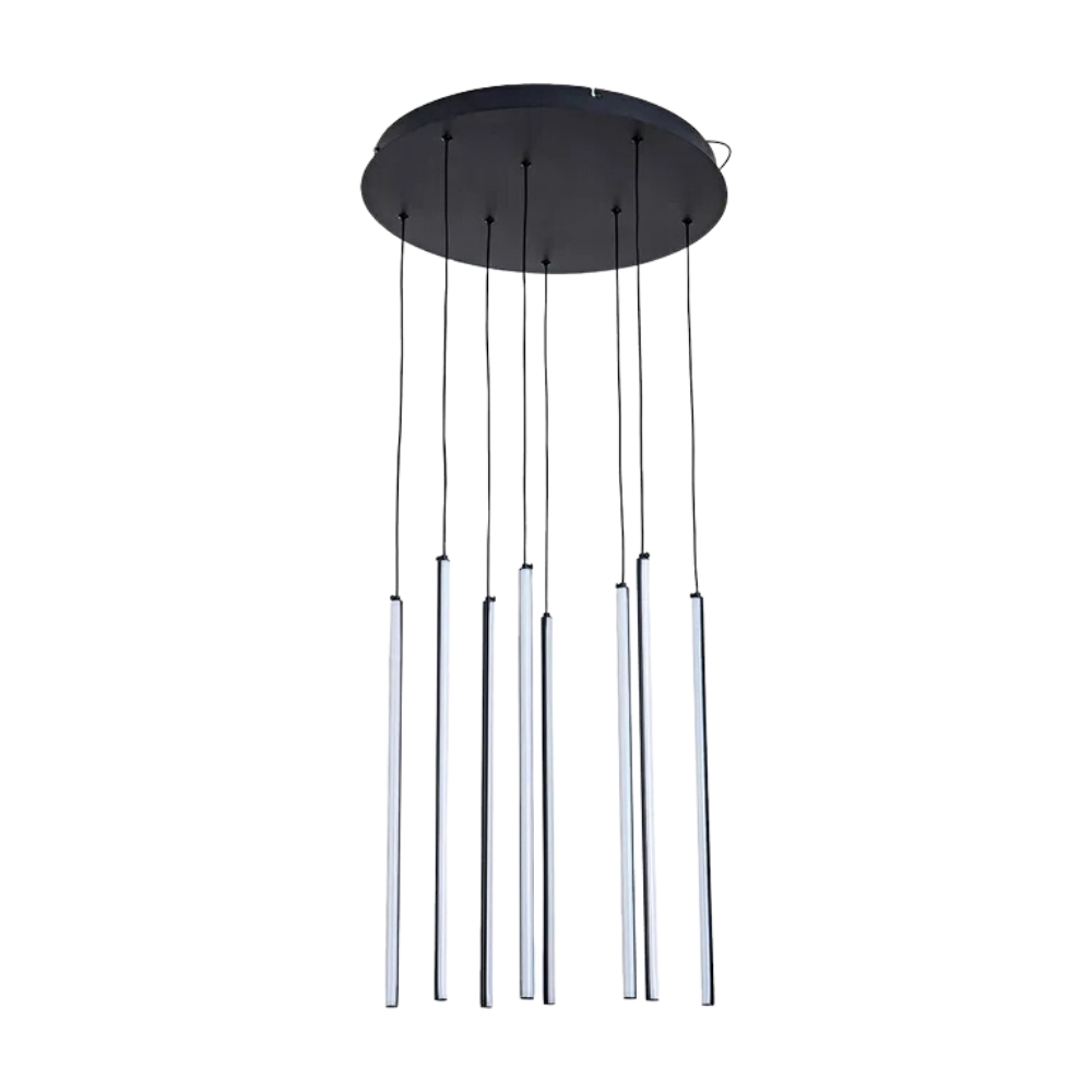 Colline Black Drop CCT LED Cluster Pendant