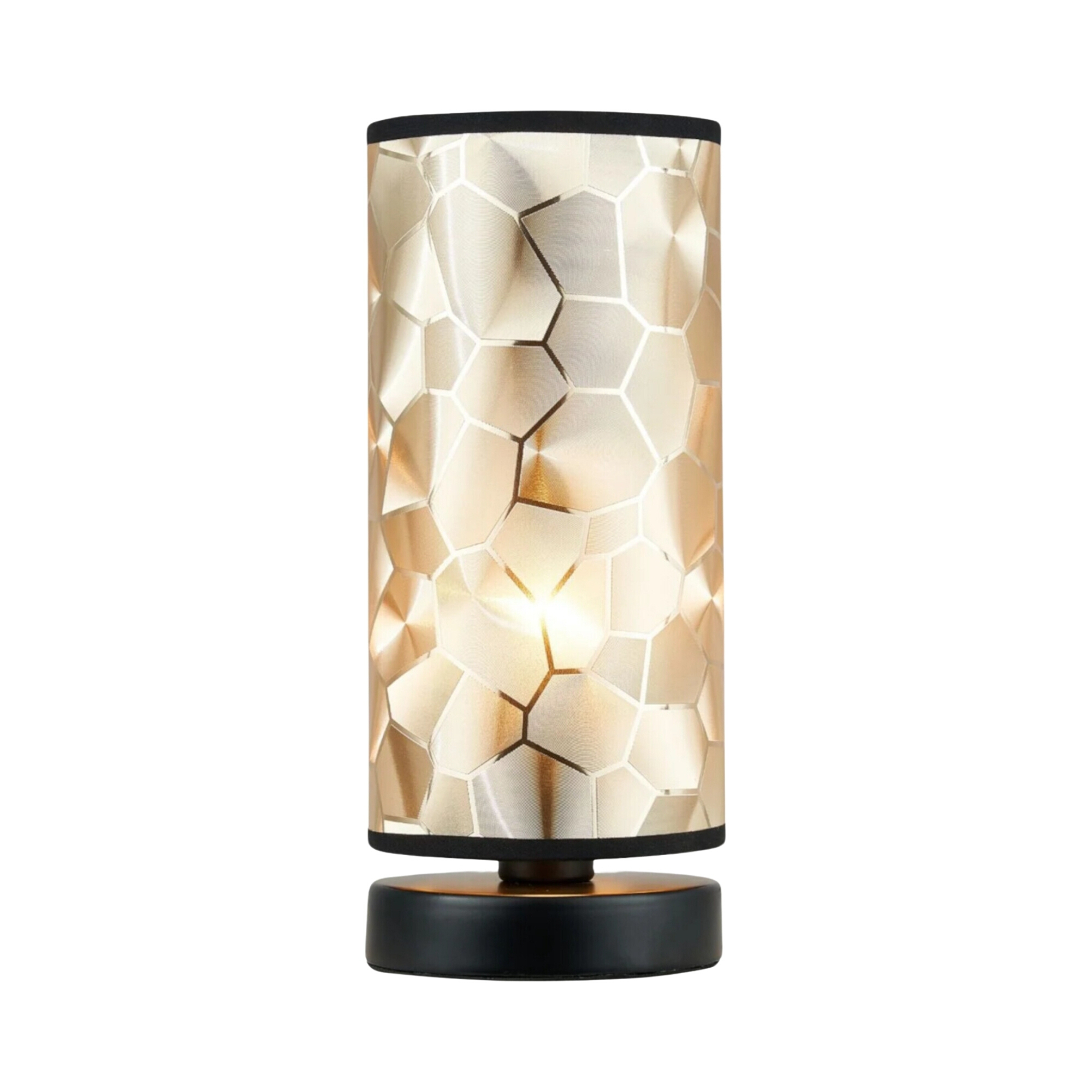 Madisson Gold Trim Black Table Lamp