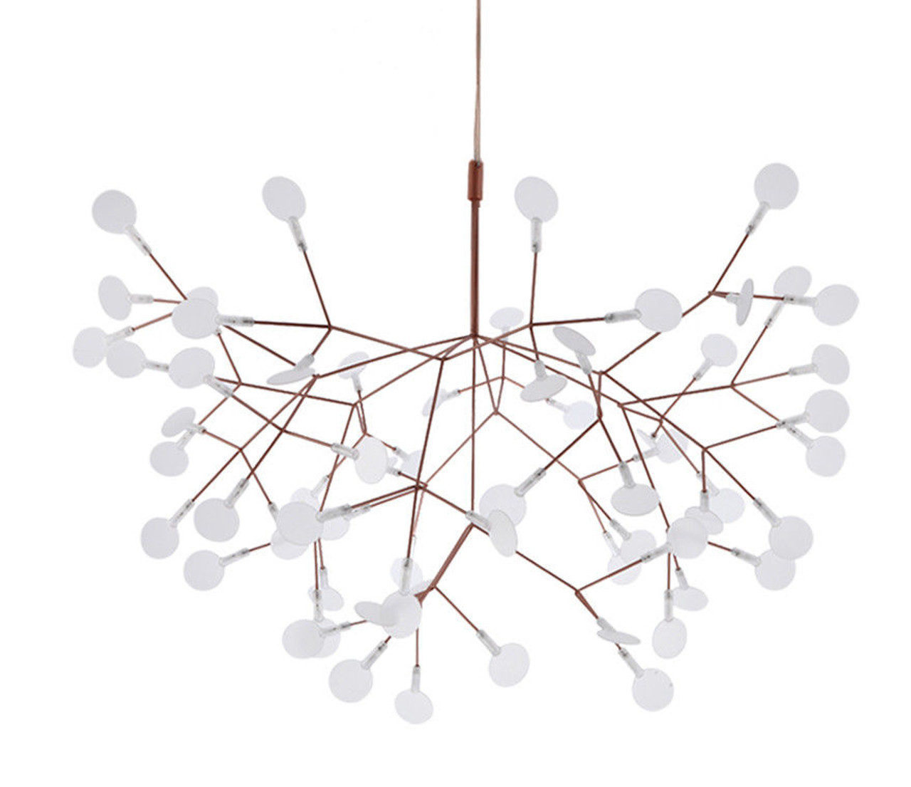 Blossom Airy LED Feature Suspension Light - Copper