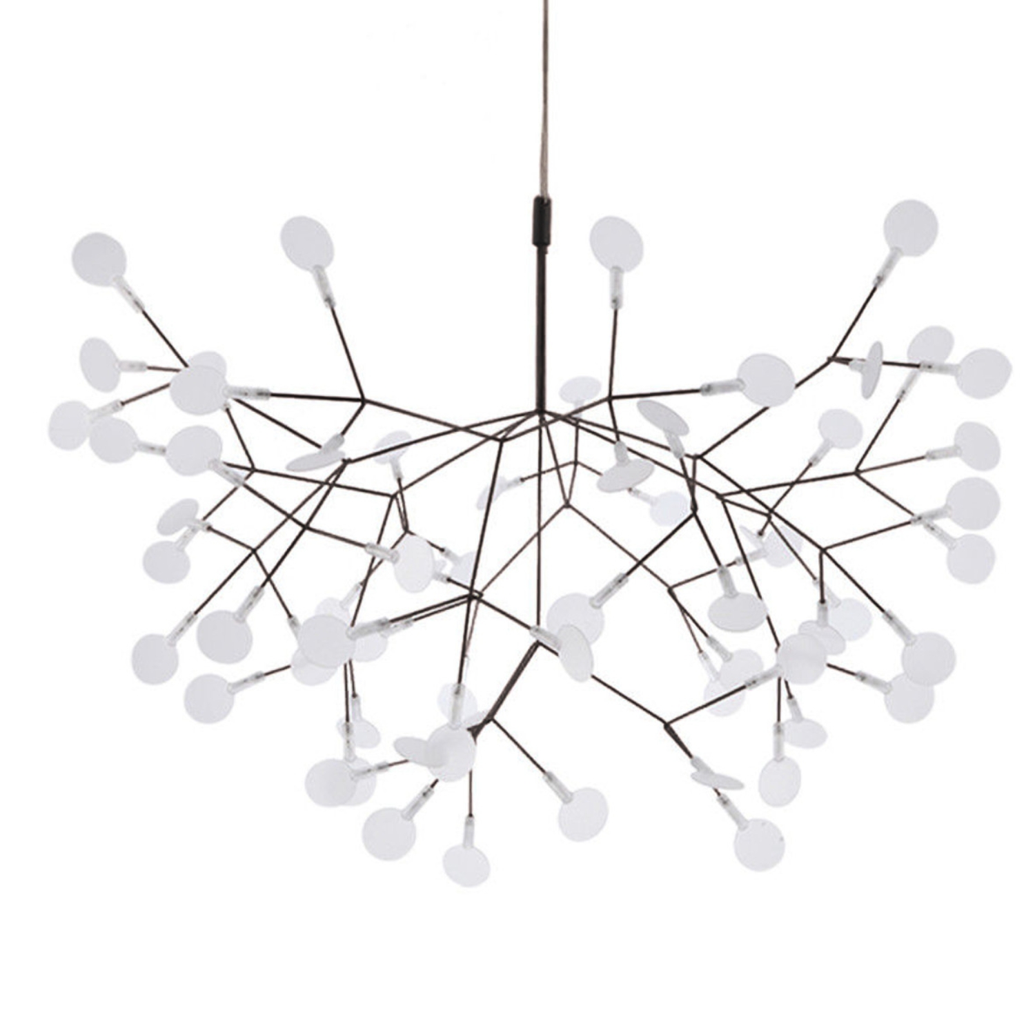 Blossom Airy LED Feature Suspension Light - Black