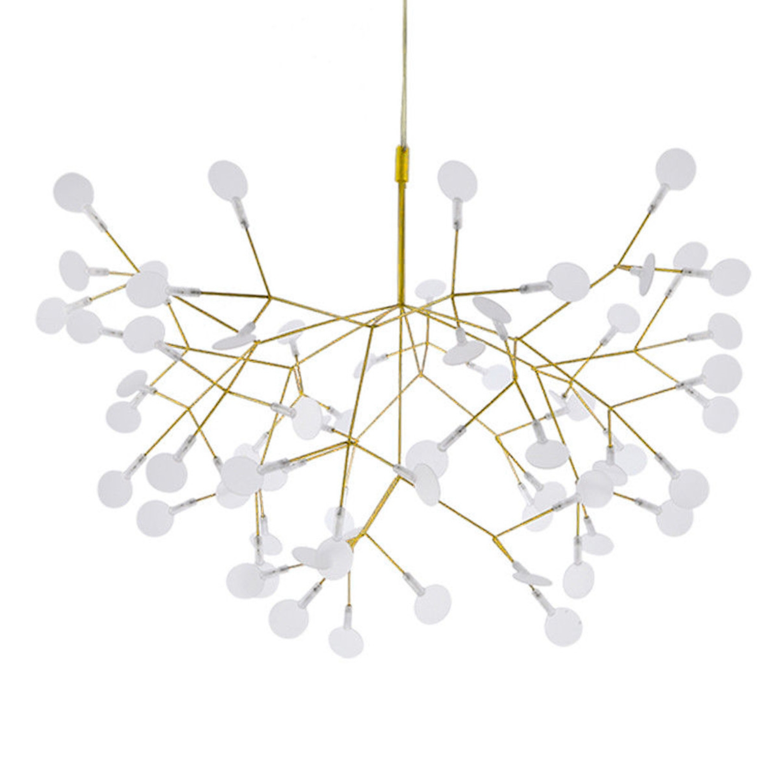 Blossom Airy LED Feature Suspension Light - Gold