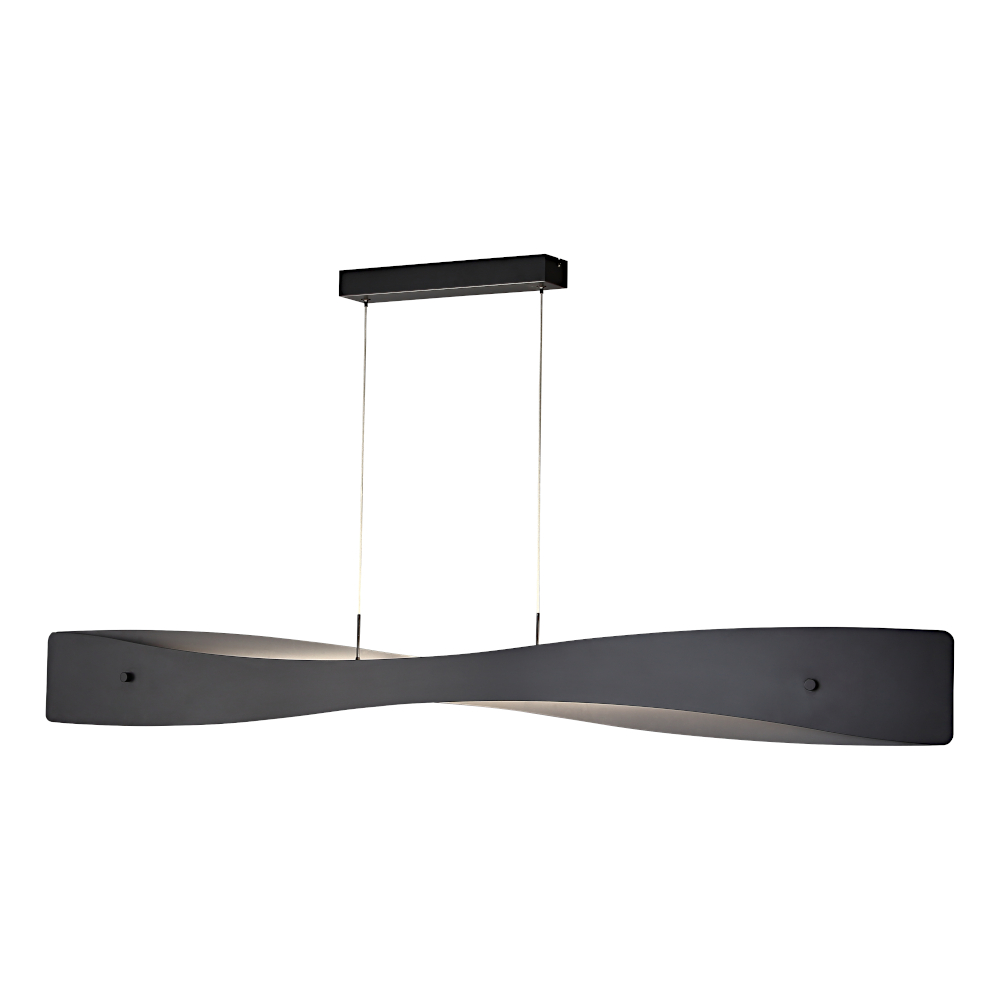Palento Black 3CCT LED Postmodern Pendant Light