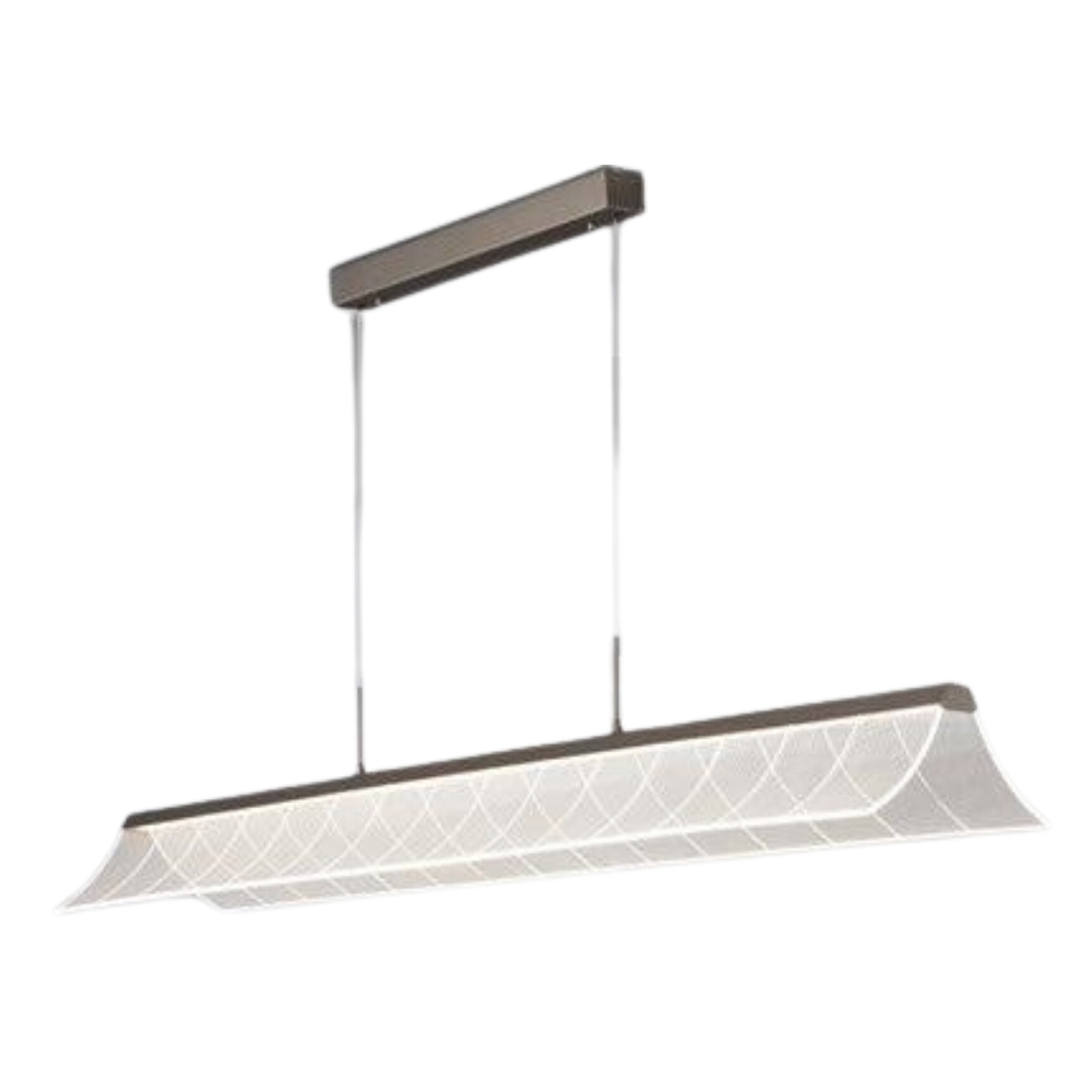 Triangular LED Contemporary Golden Pendant Light