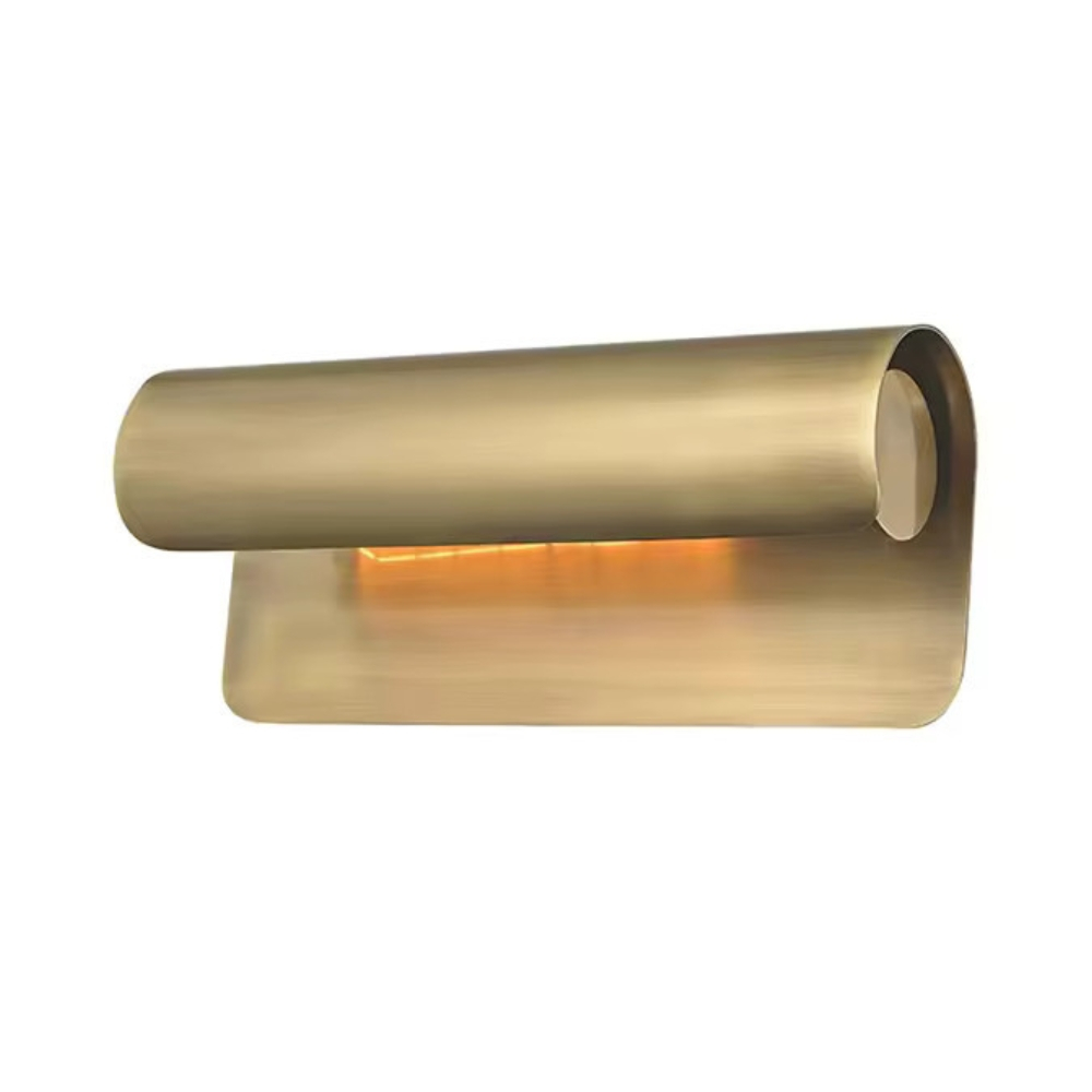 Scroll Bronze Wall Sconce