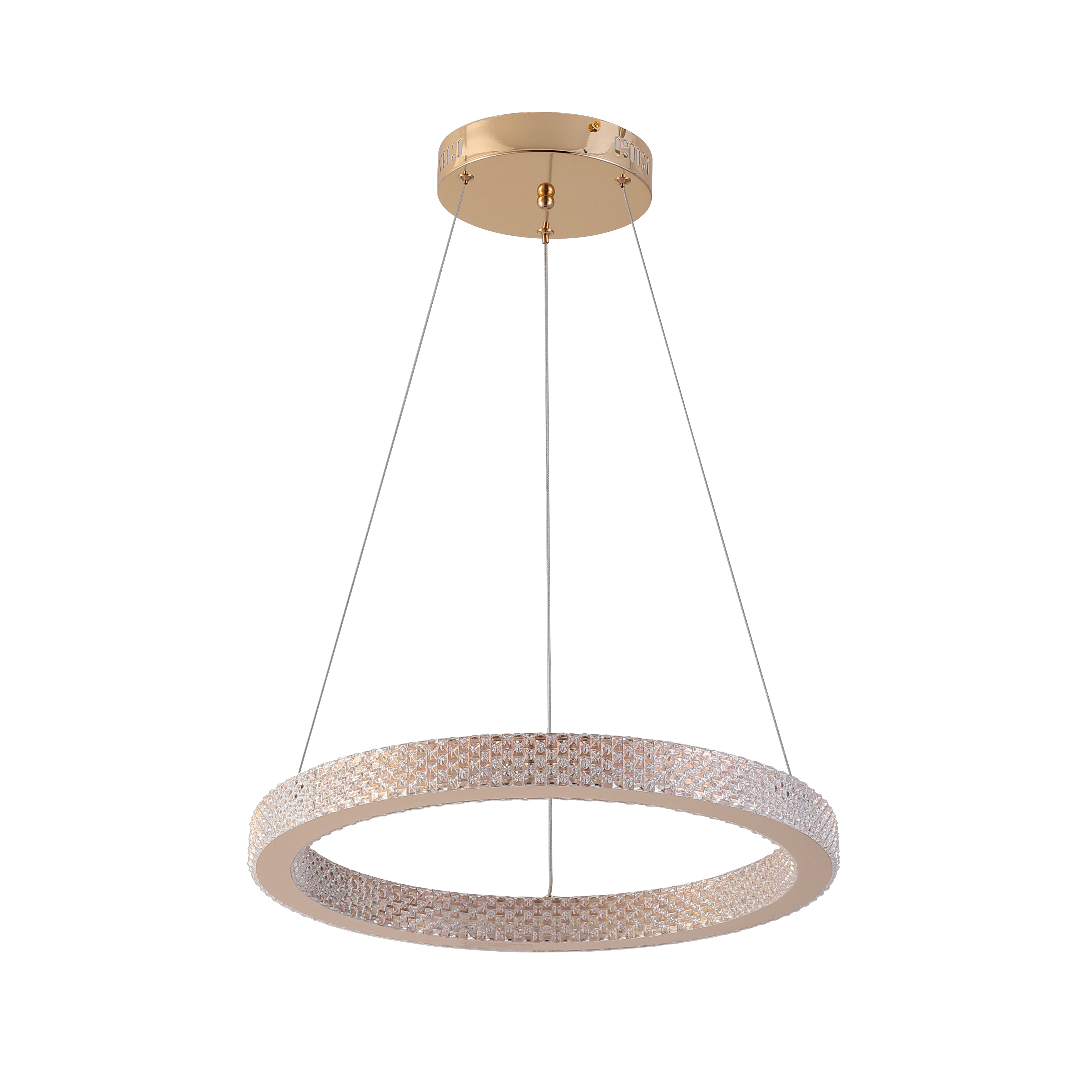 Anillo Golden Ring Tricolour LED Pendant Chandelier