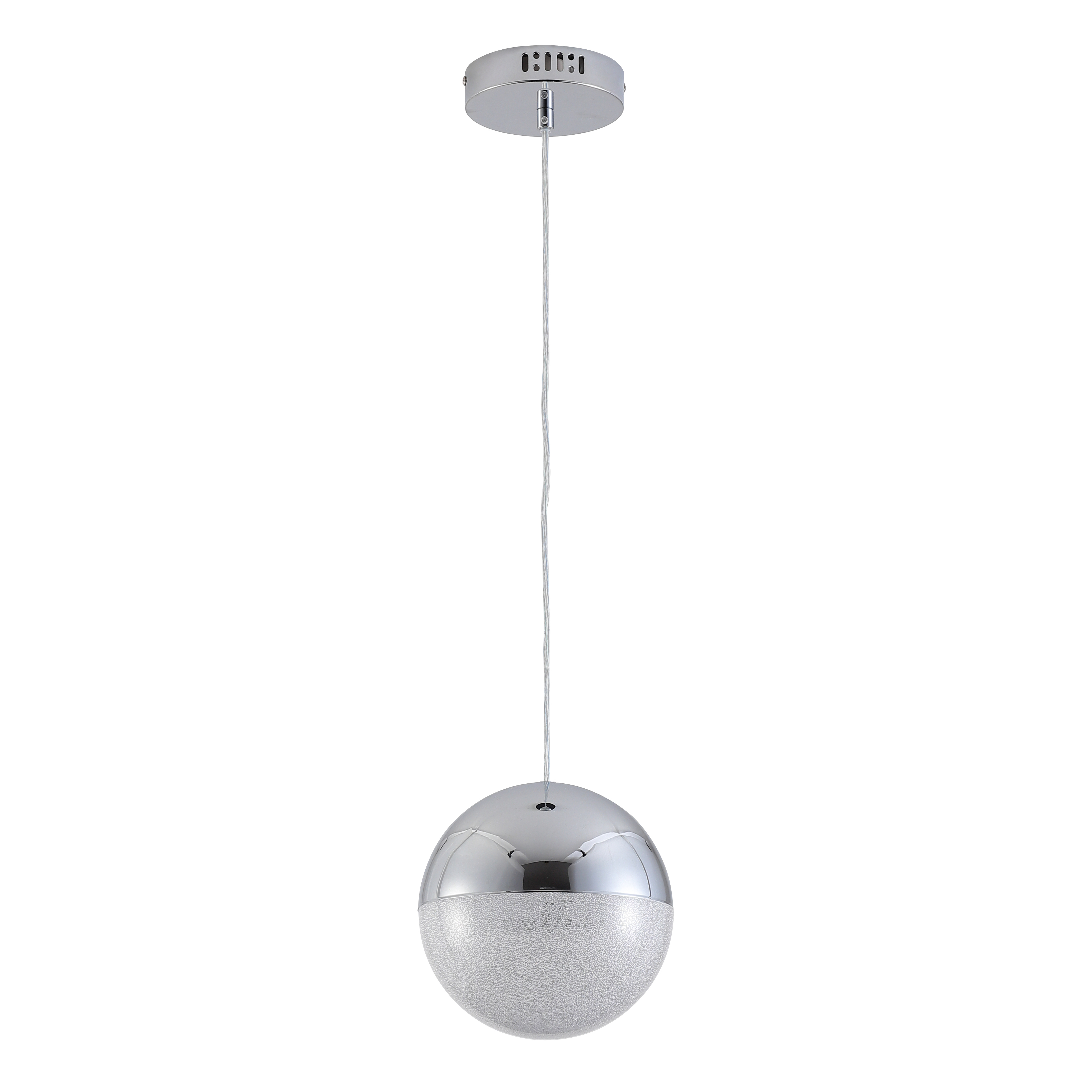 Eun Chrome Tricolour LED Pendant Light