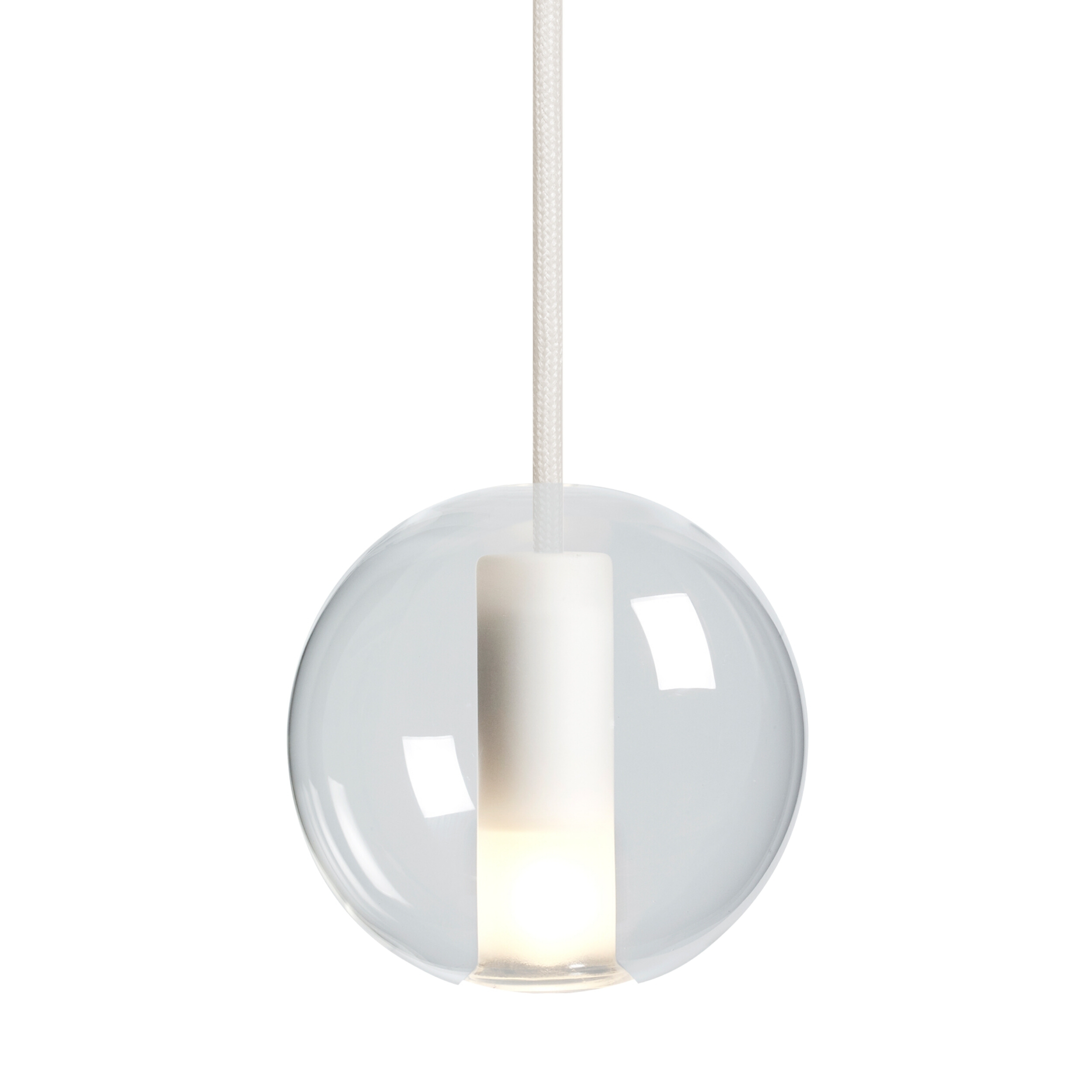 Nud Moon Clear Glass Pendant Light