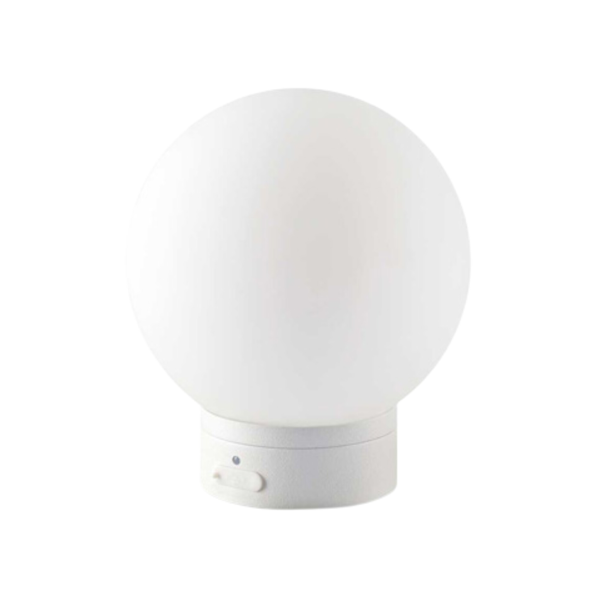 Sun Rechargeable White Table Lamp with USB Port and Switch
