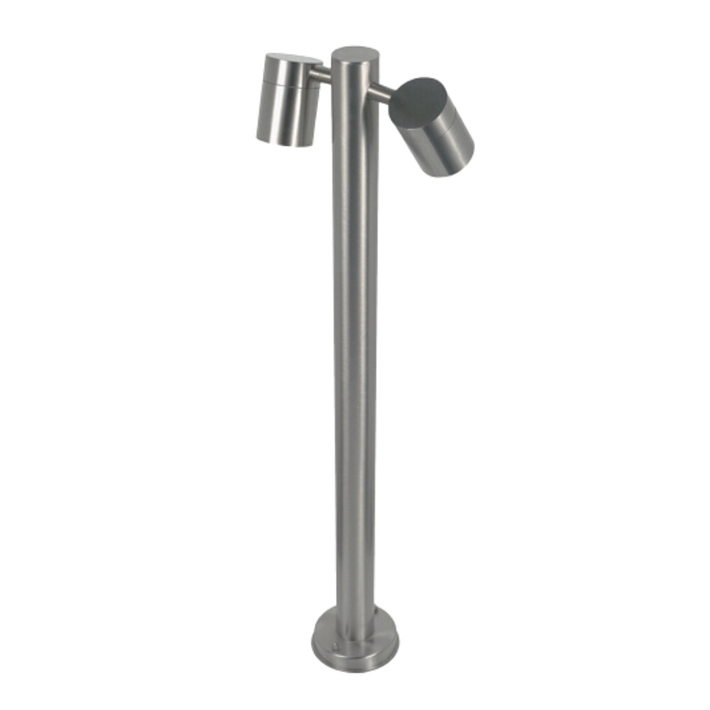 Adjustable Double Head Stainless Steel Bollard Light