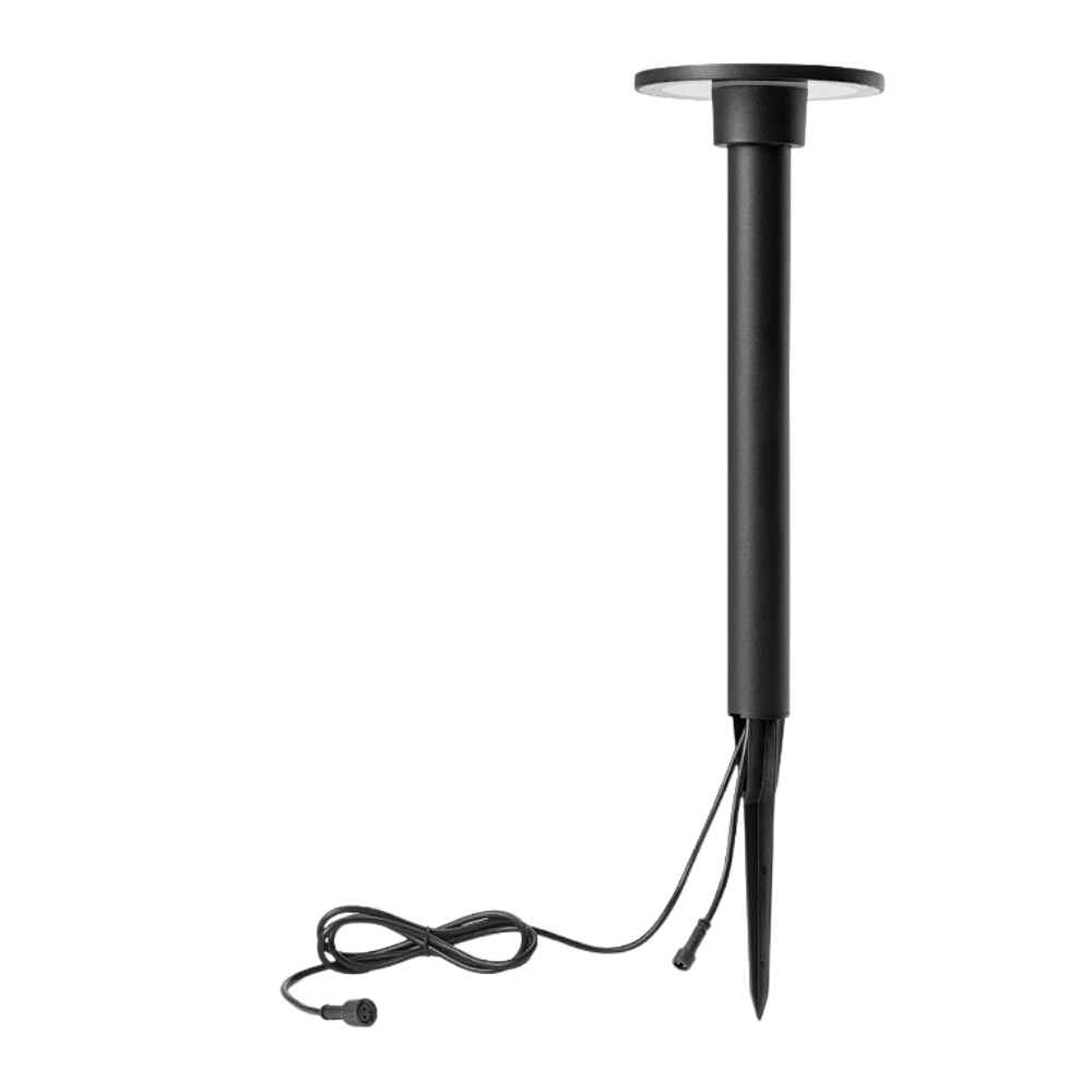 Lindon Black Garden LED Spike Light