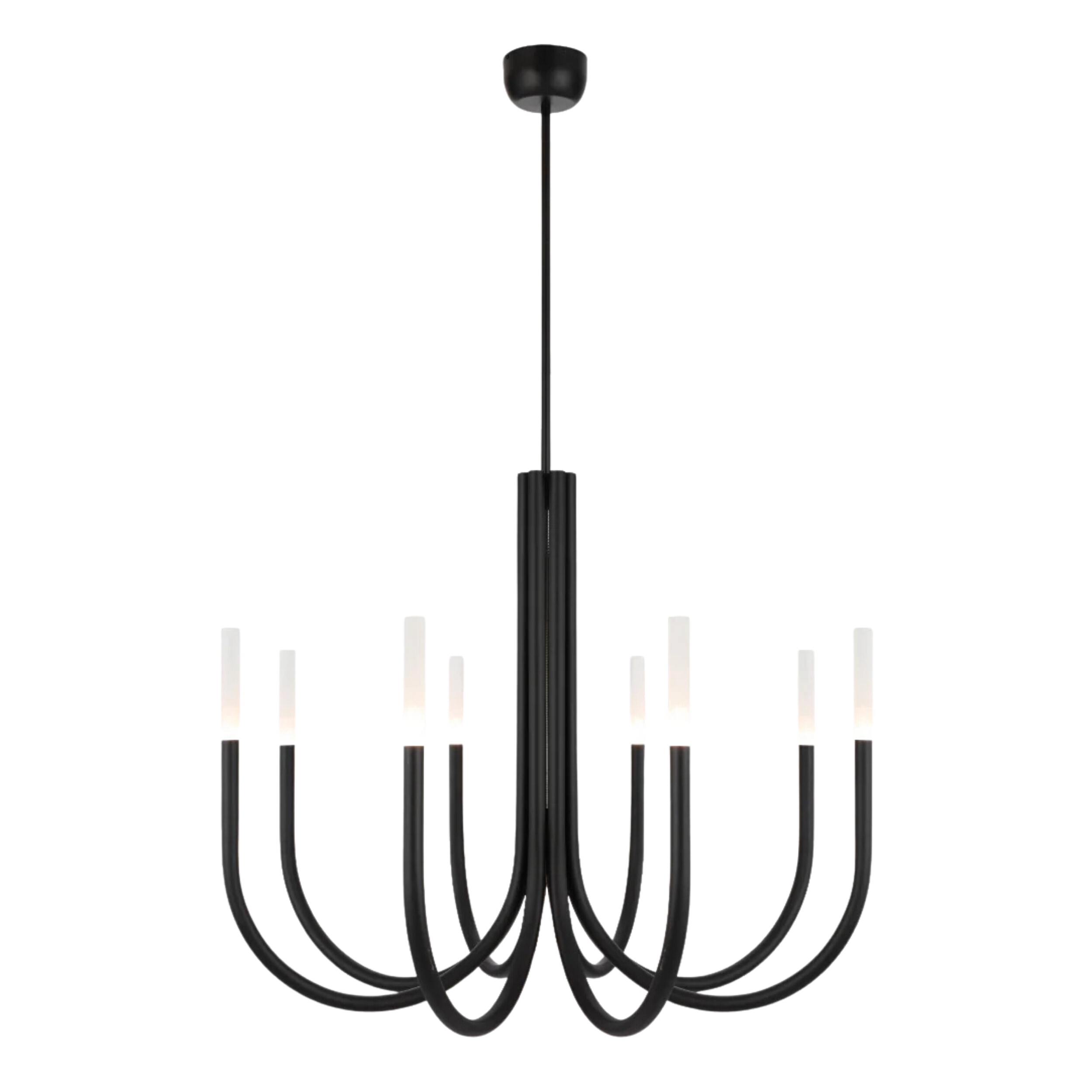 Joshua Black Contemporary LED Candle Chandelier