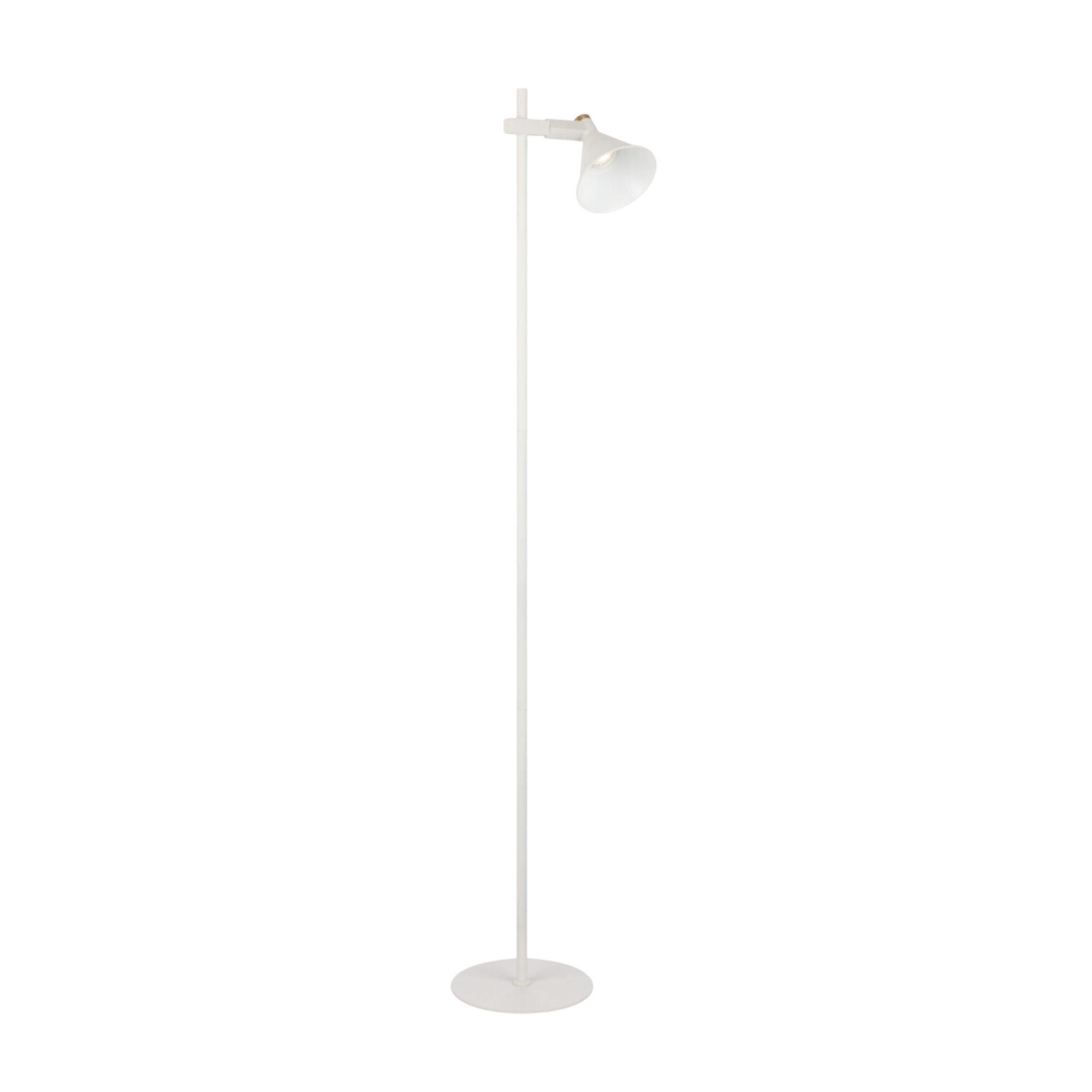 Rosner Sand White Minimalist Floor Lamp