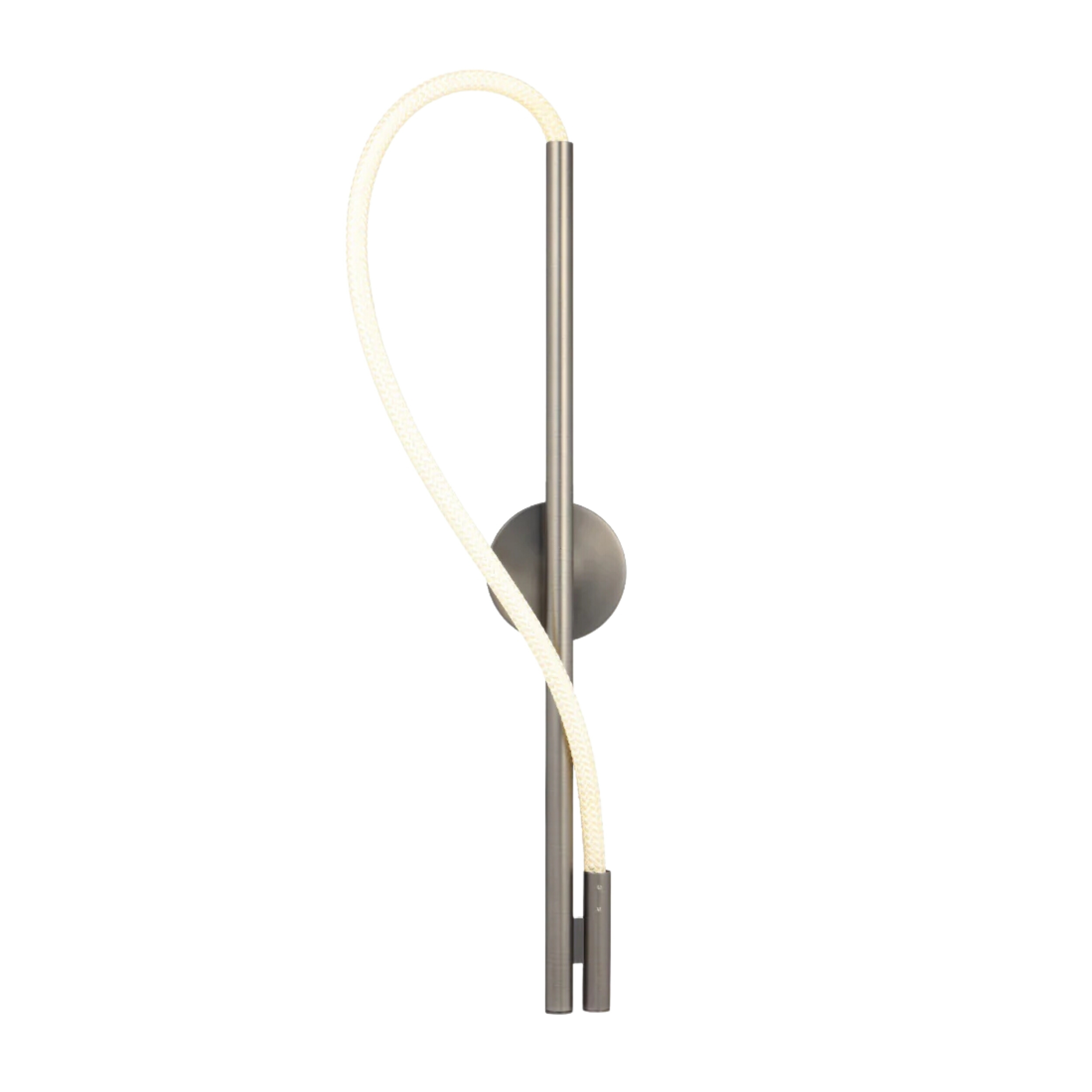 Taft Gun Metal LED Rope Wall Light