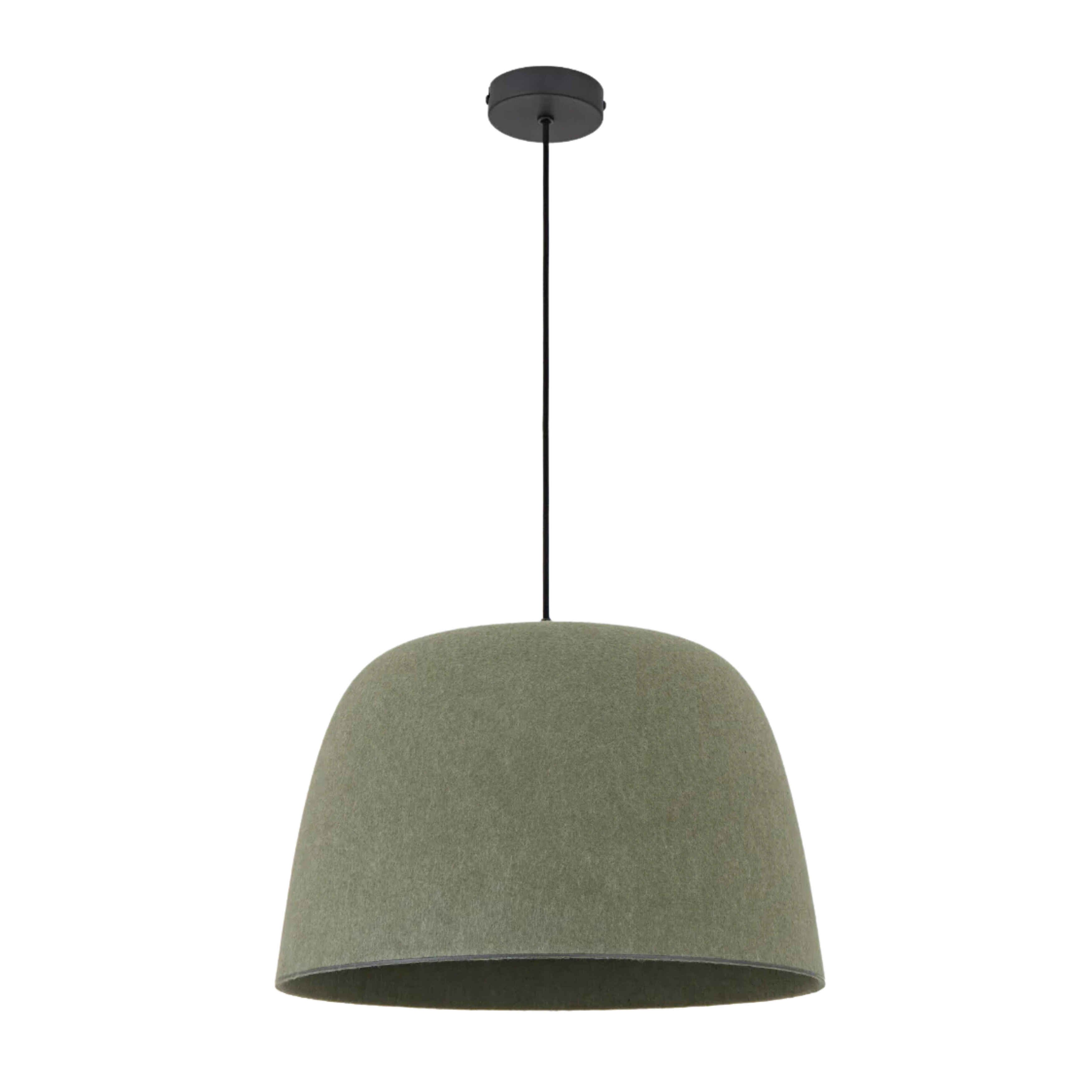 Malin Matt Green Dome Felt Pendant Light