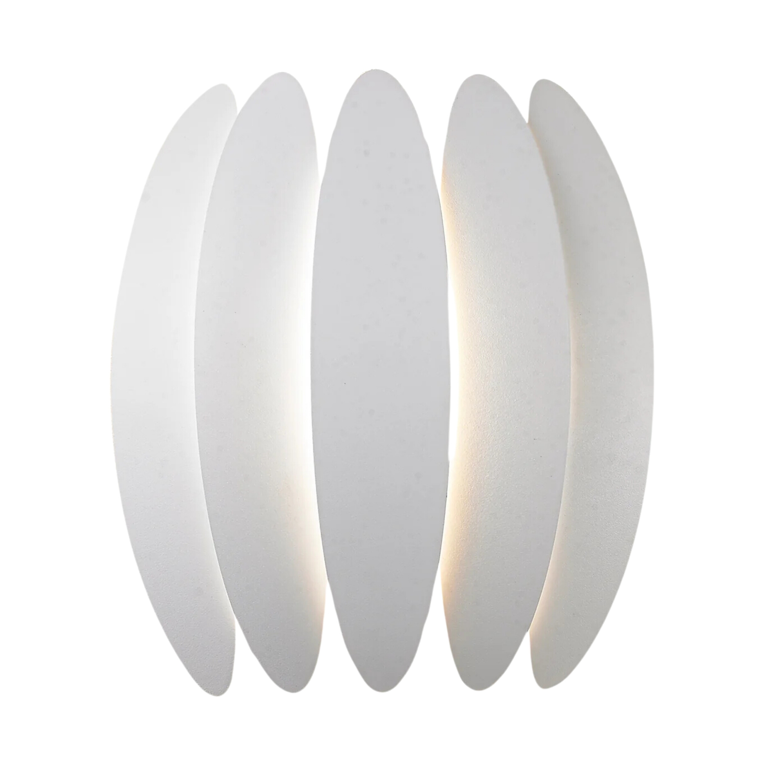 Clarity White Dimmable 3CCT LED Curve Wall Light