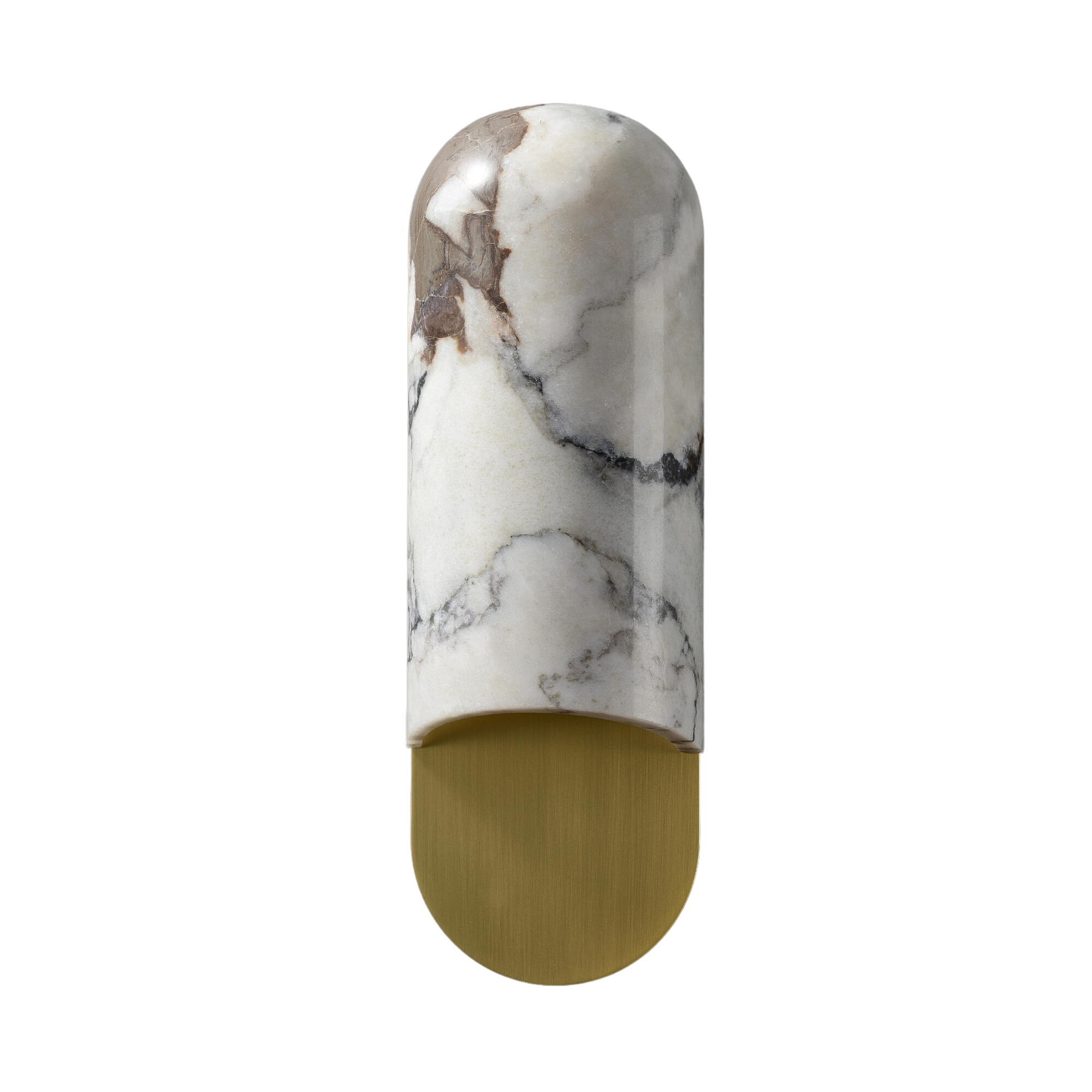 Hades Matt Gold Marble Decorative Wall Light