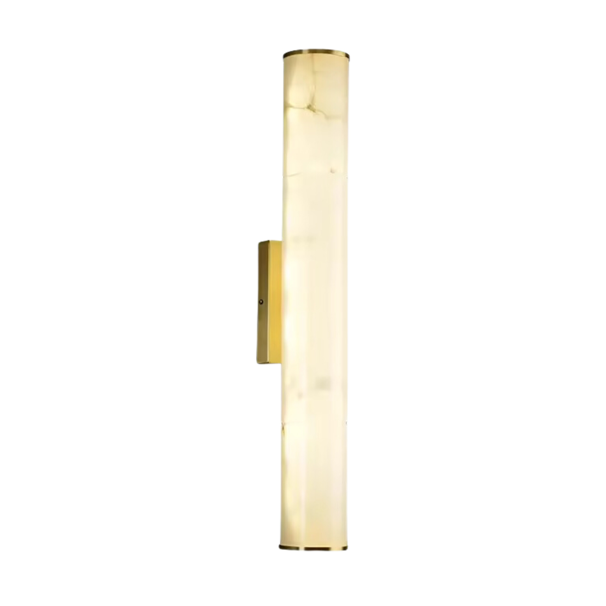 Helena Gold Marble Alabaster LED Decorative Wall Light