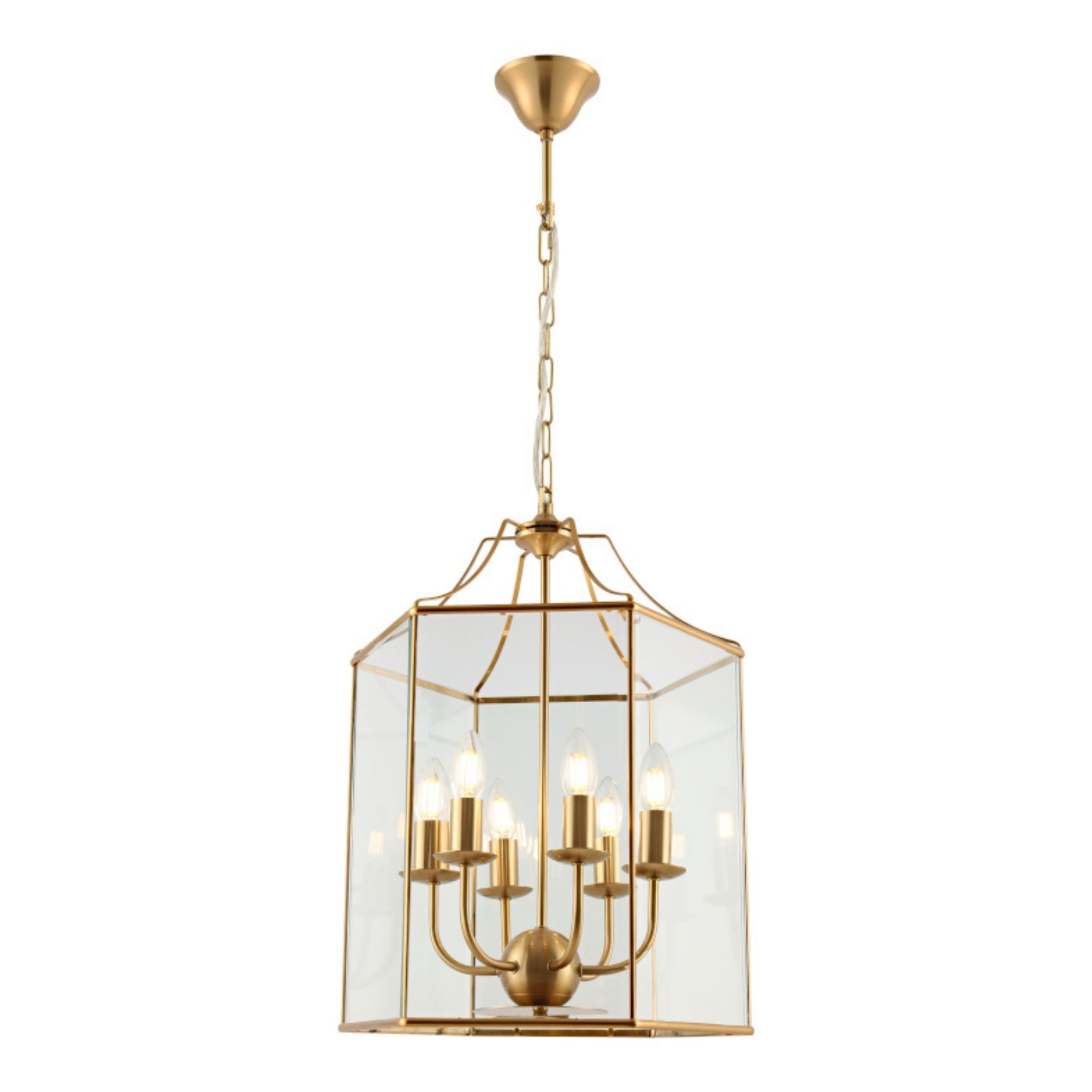 Arcadia Gold 6 Light Pendant