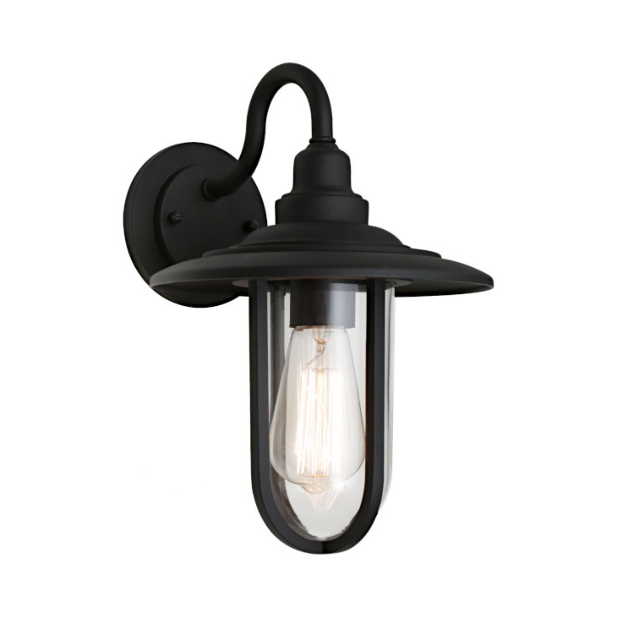 Montana Black Classic Wall Light