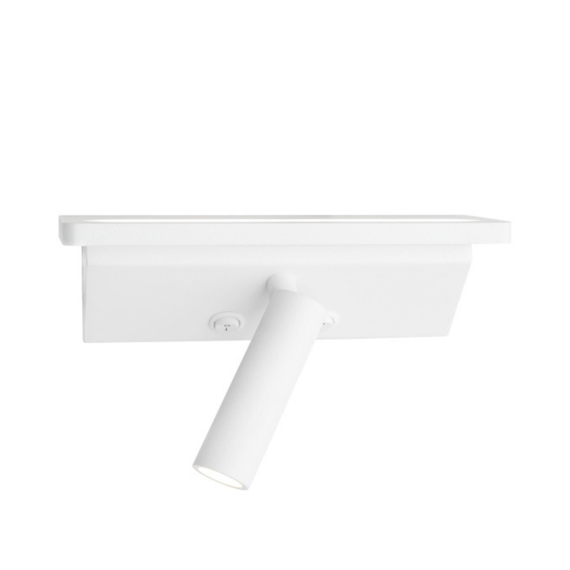 Scania White Dual Light LED Wall Light
