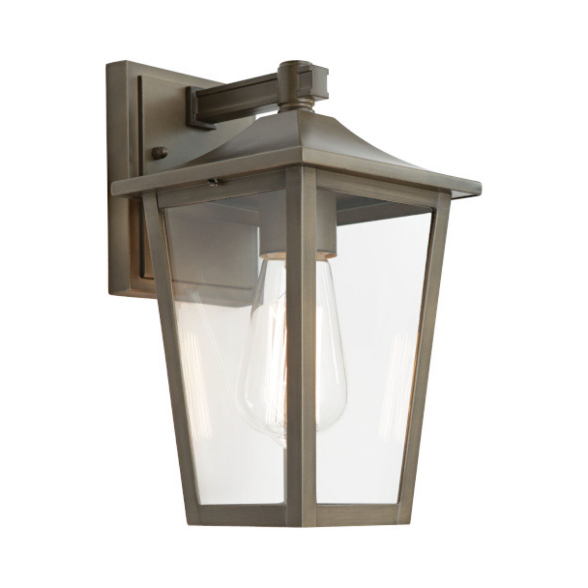 York Old Bronze Exterior Wall Lamp