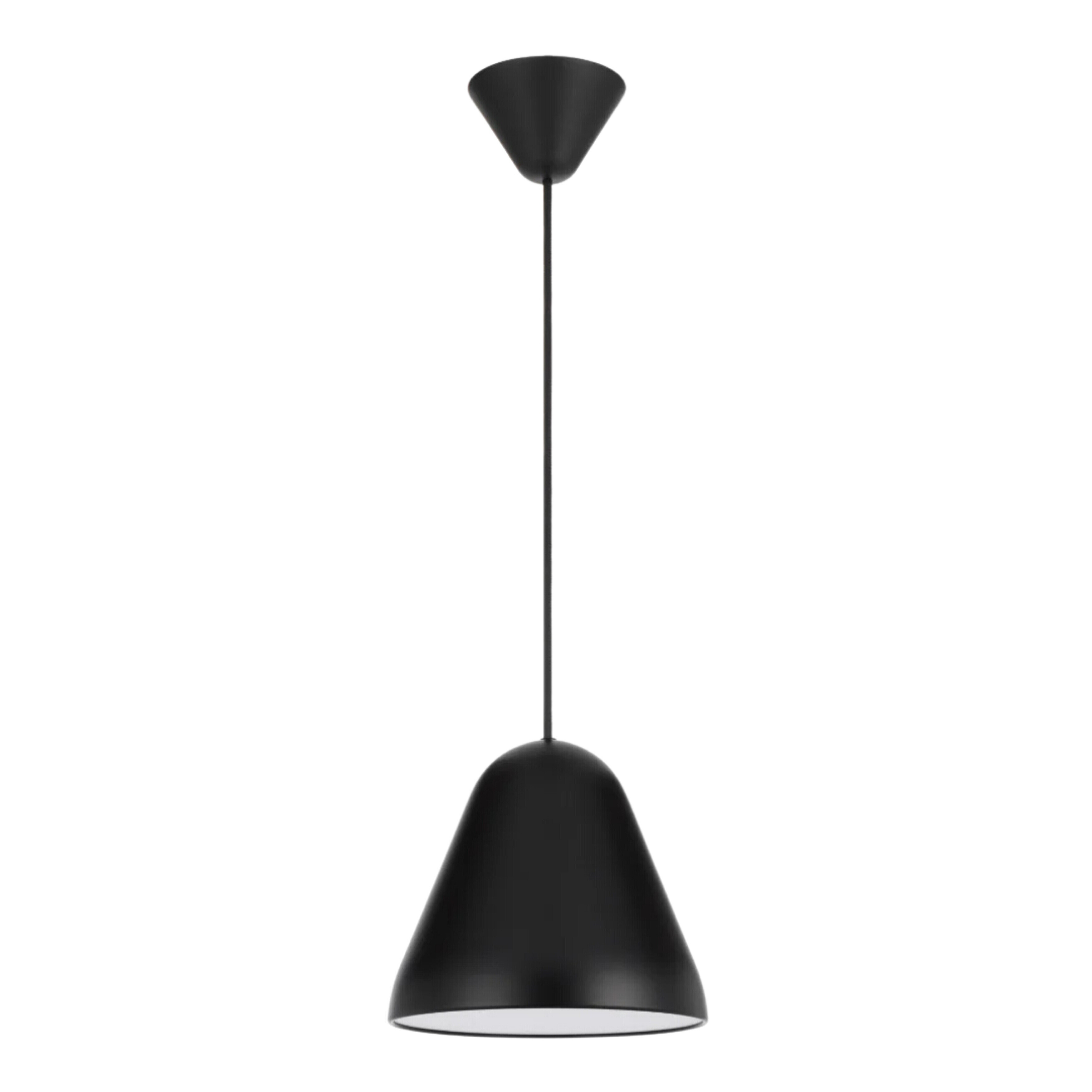 Hara Black Cone Scandinavian Pendant Light
