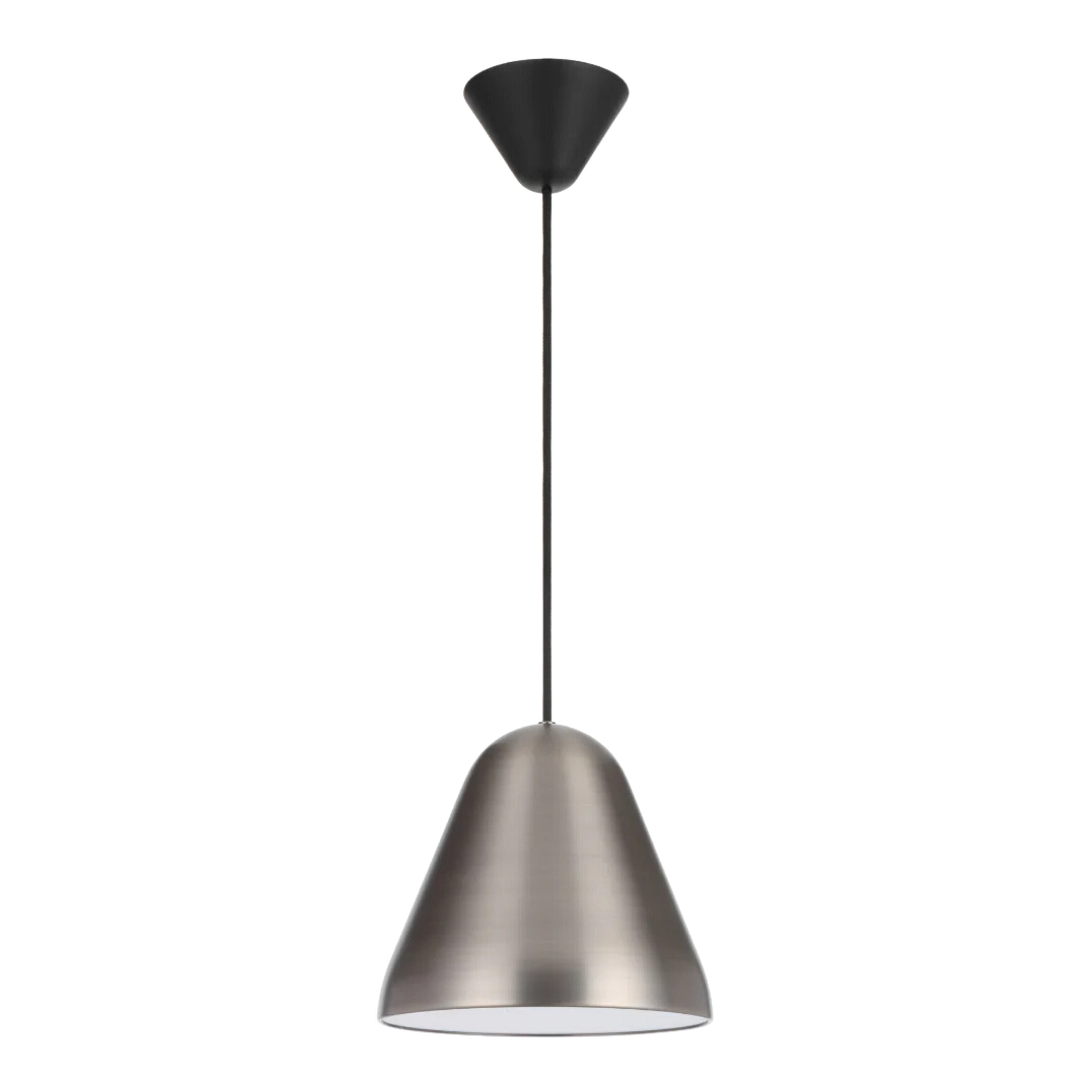 Hara Nickel Cone Scandinavian Pendant Light