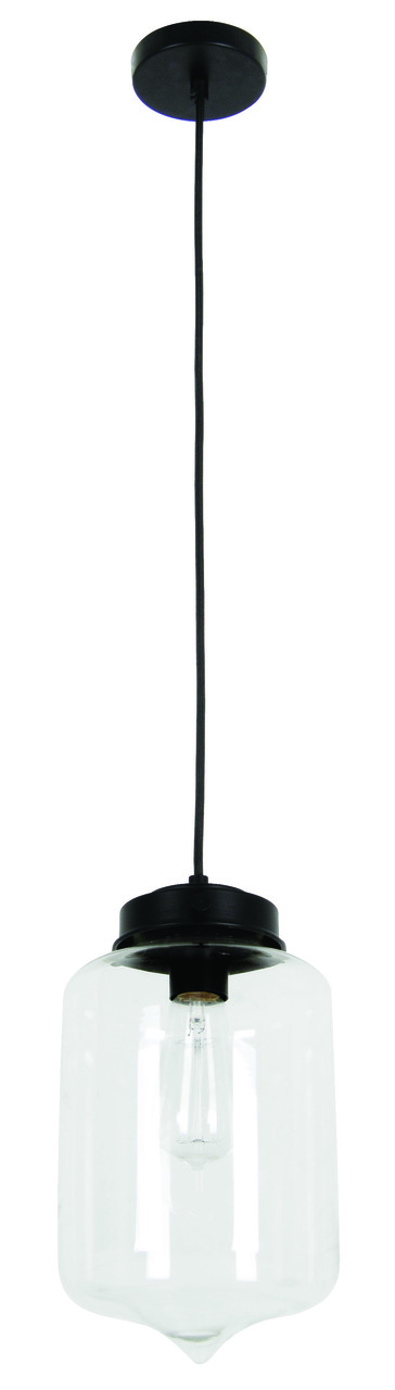 Tipped Glass Pendant Light
